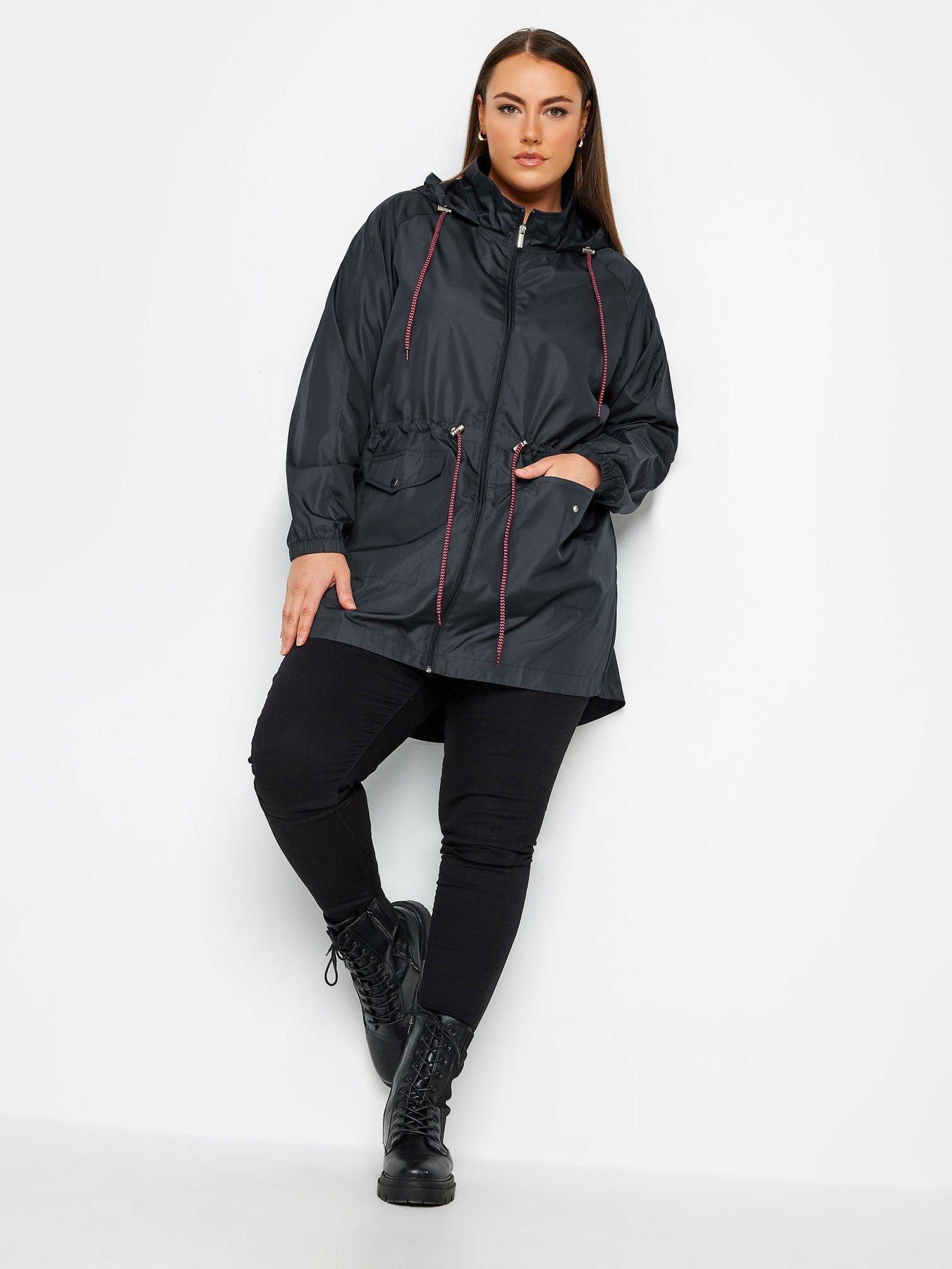 Image 3 of 4 of Yours Lightweight Parka Navy