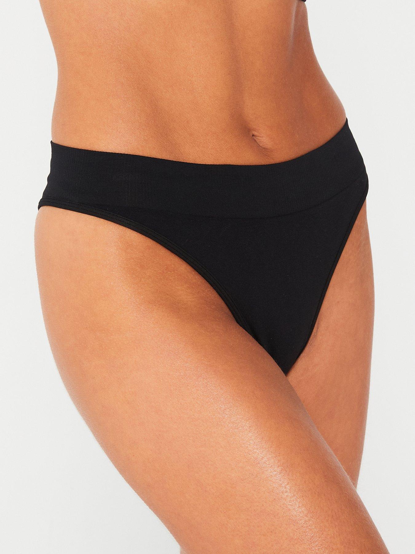 Space High Leg High Waist Control Bikini Brief In Mint - Pour Moi – BraTopia