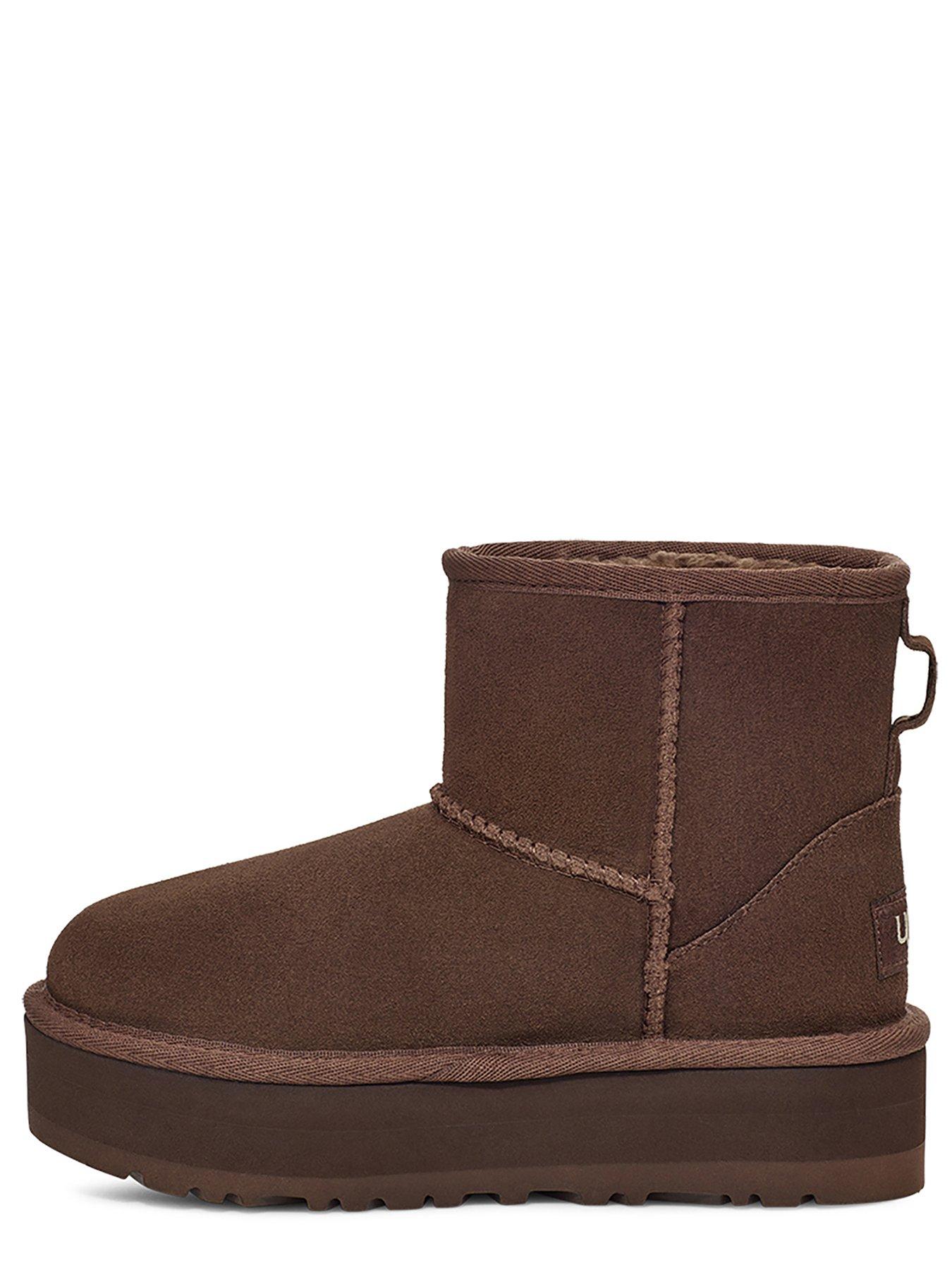 Image 5 of 5 of UGG Kids Classic Mini Platform Classic Boot - Dark Brown