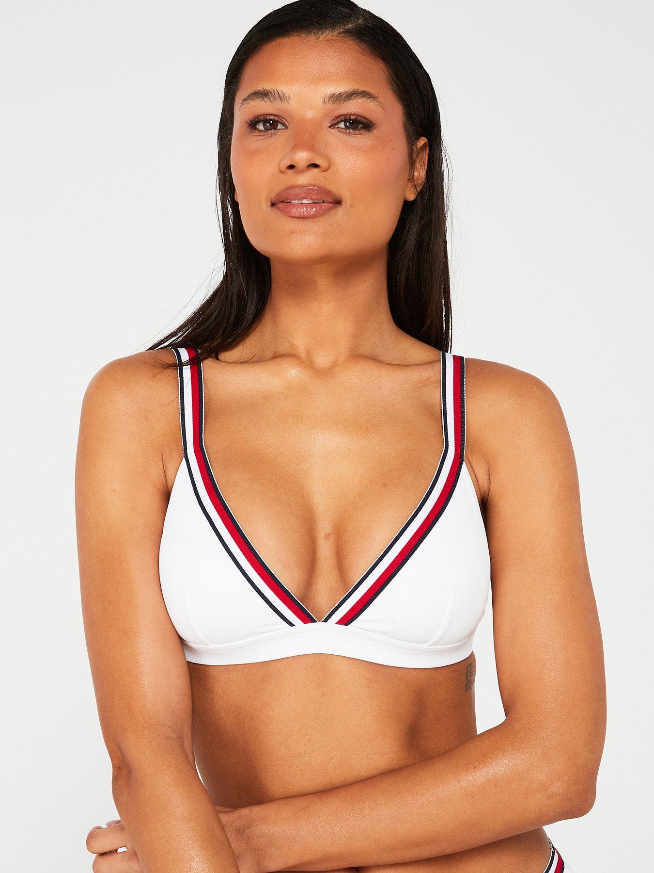 Tommy Hilfiger Bandeau Bikini Top - Navy