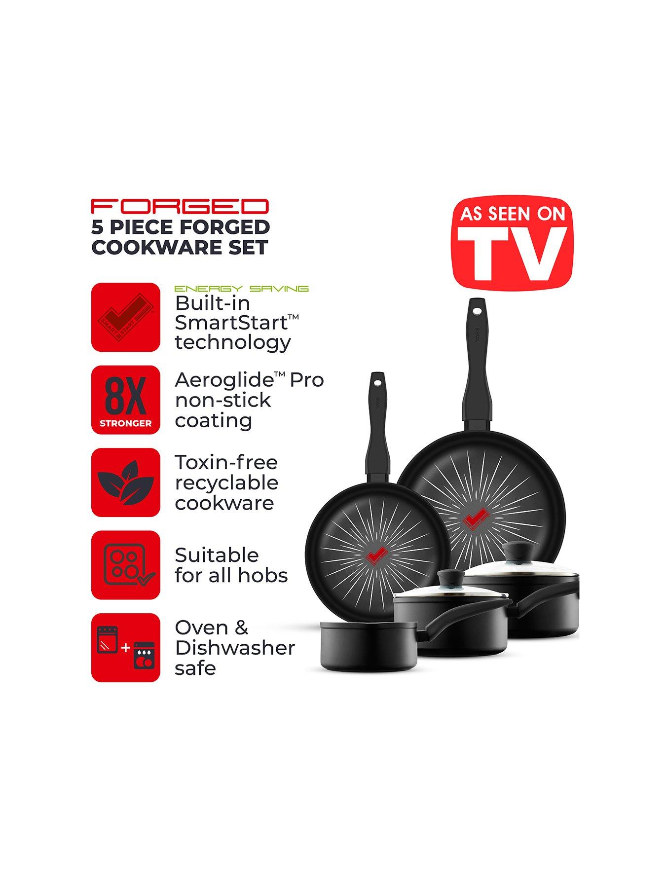 Image 2 of 7 of Tower SmartStart Forged 5-Piece Pan Set