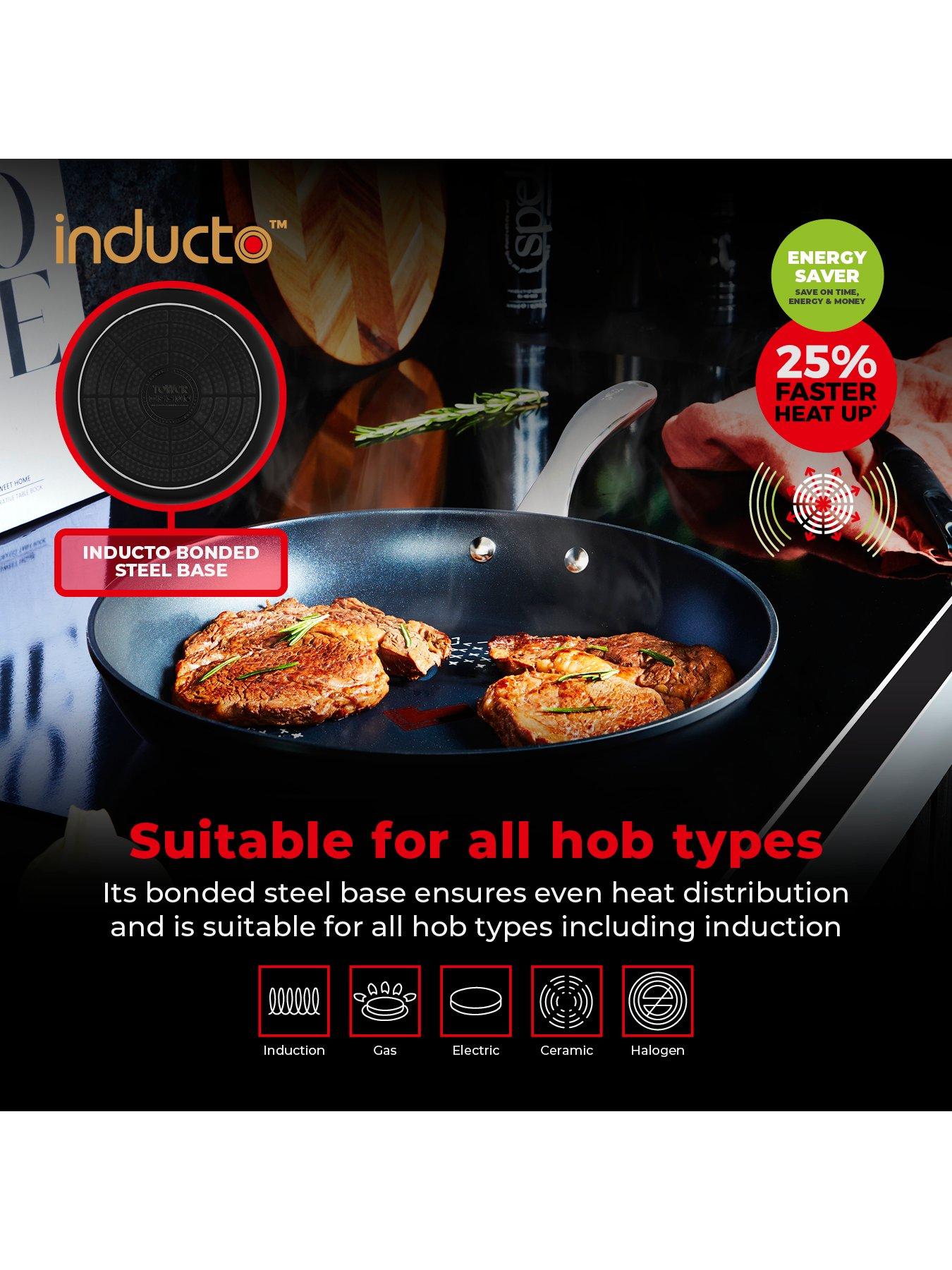 Image 5 of 7 of Tower SmartStart Ultra Forged 32 cm Frying Pan