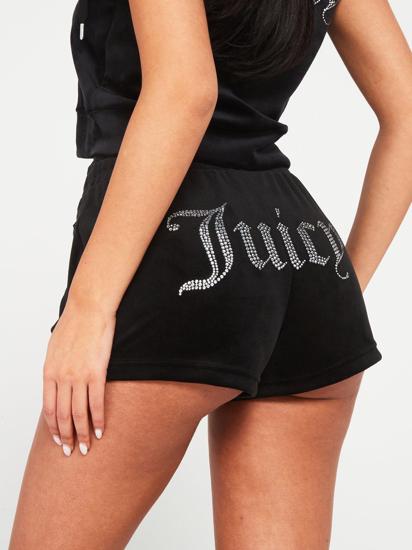 juicy-couture-tamia-velour-shorts-with-juicy-diamante-logo-black