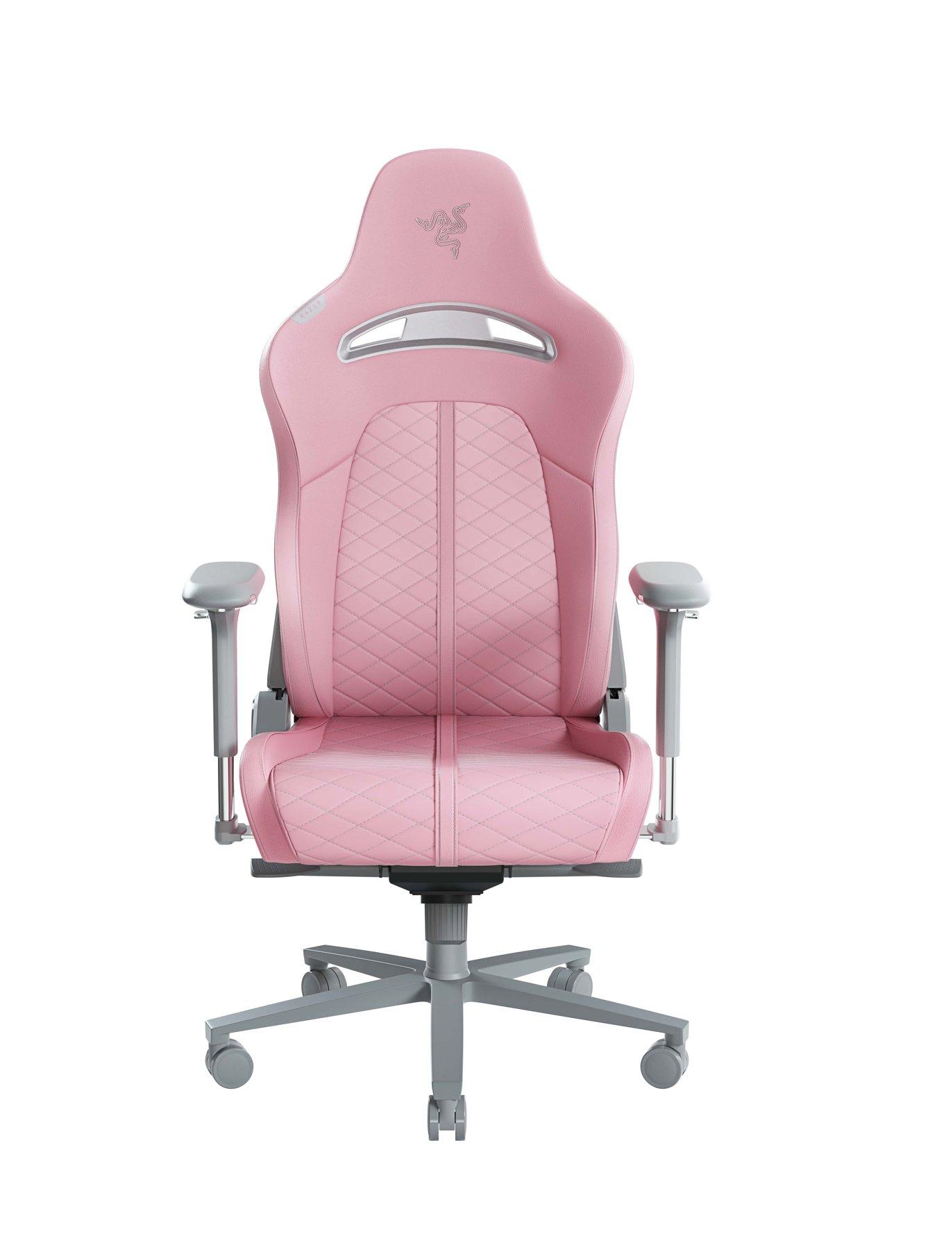 Product photograph of Razer Enki Gaming Chair - Quartz from very.co.uk