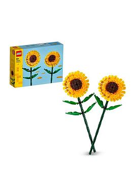 lego sunflowers flower decoration set 40524