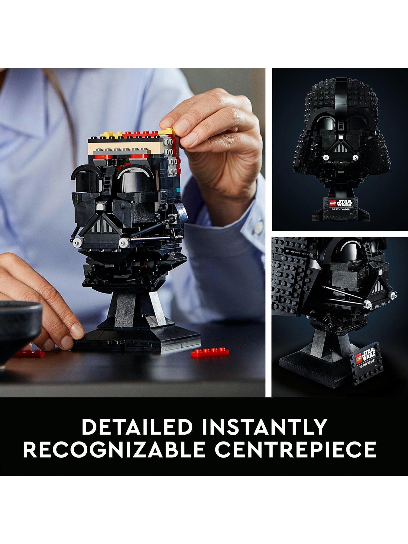 LEGO Star Wars Darth Vader™ Helmet 75304 Collectible Building Kit ...