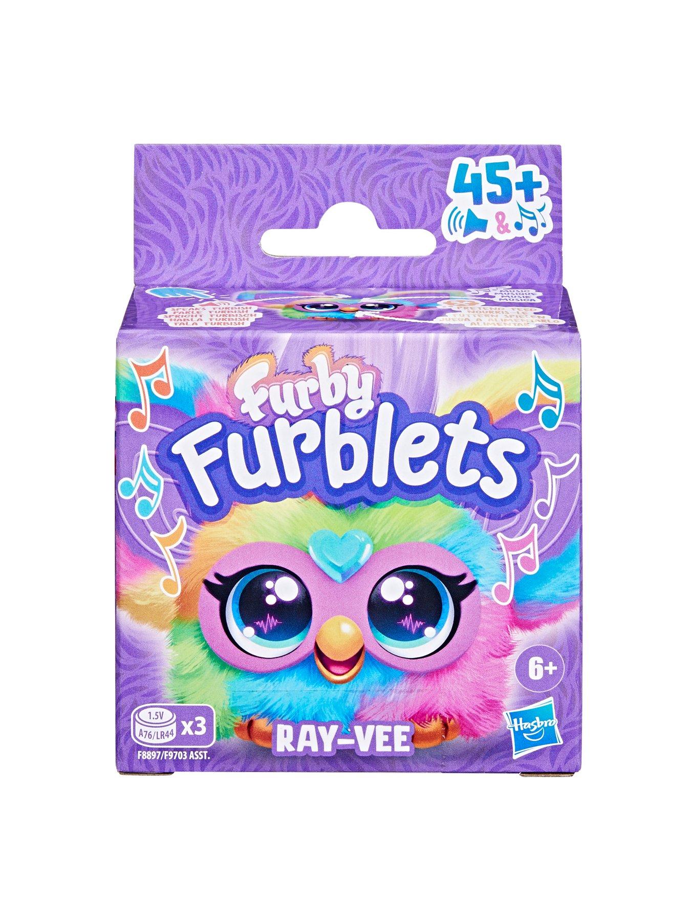 Furby Furblets Ray-Vee Mini Electronic Plush Toy | Very.co.uk