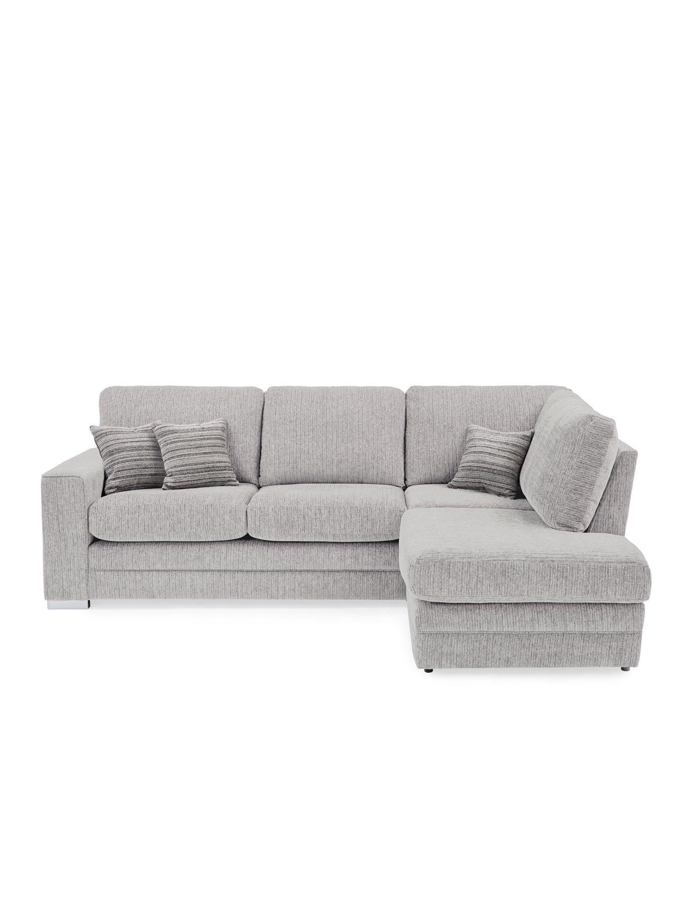 Very Home Minc Fabric Right Hand Corner Chaise Sofa - Made in the UK