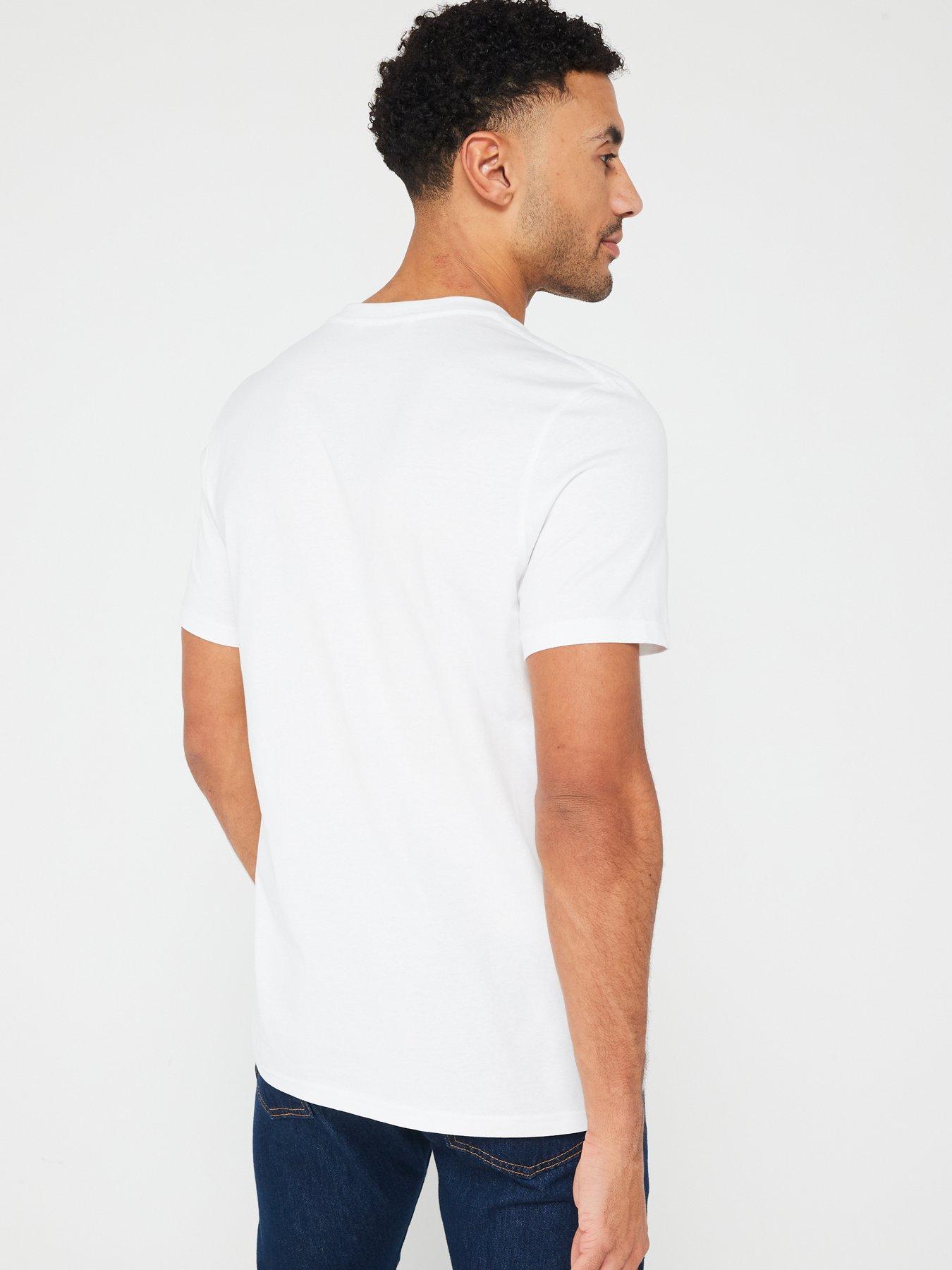 Everyday Essential V-neck T-shirt - White | Very.co.uk