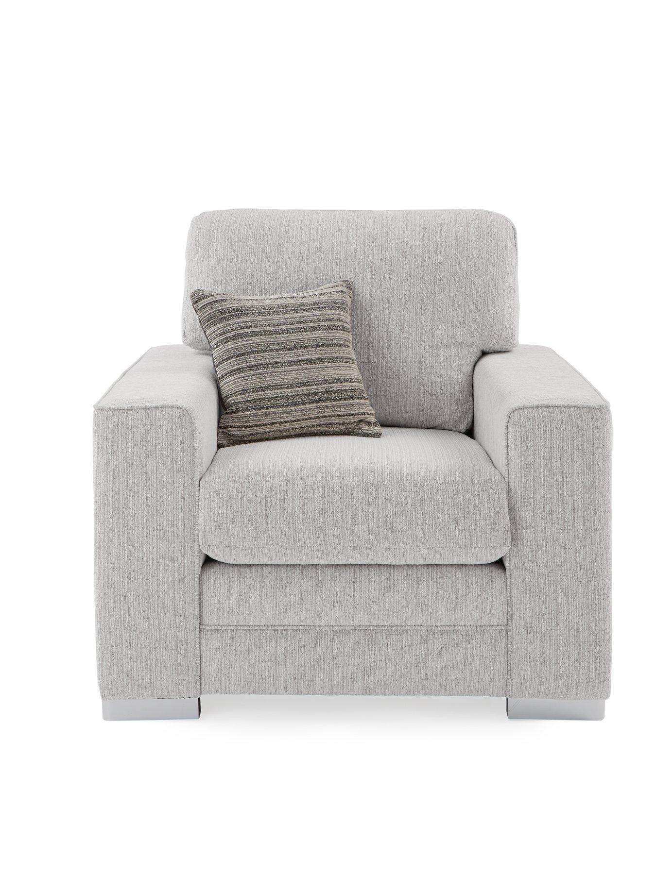 undefined Minc Fabric Armchair - Made in the UK