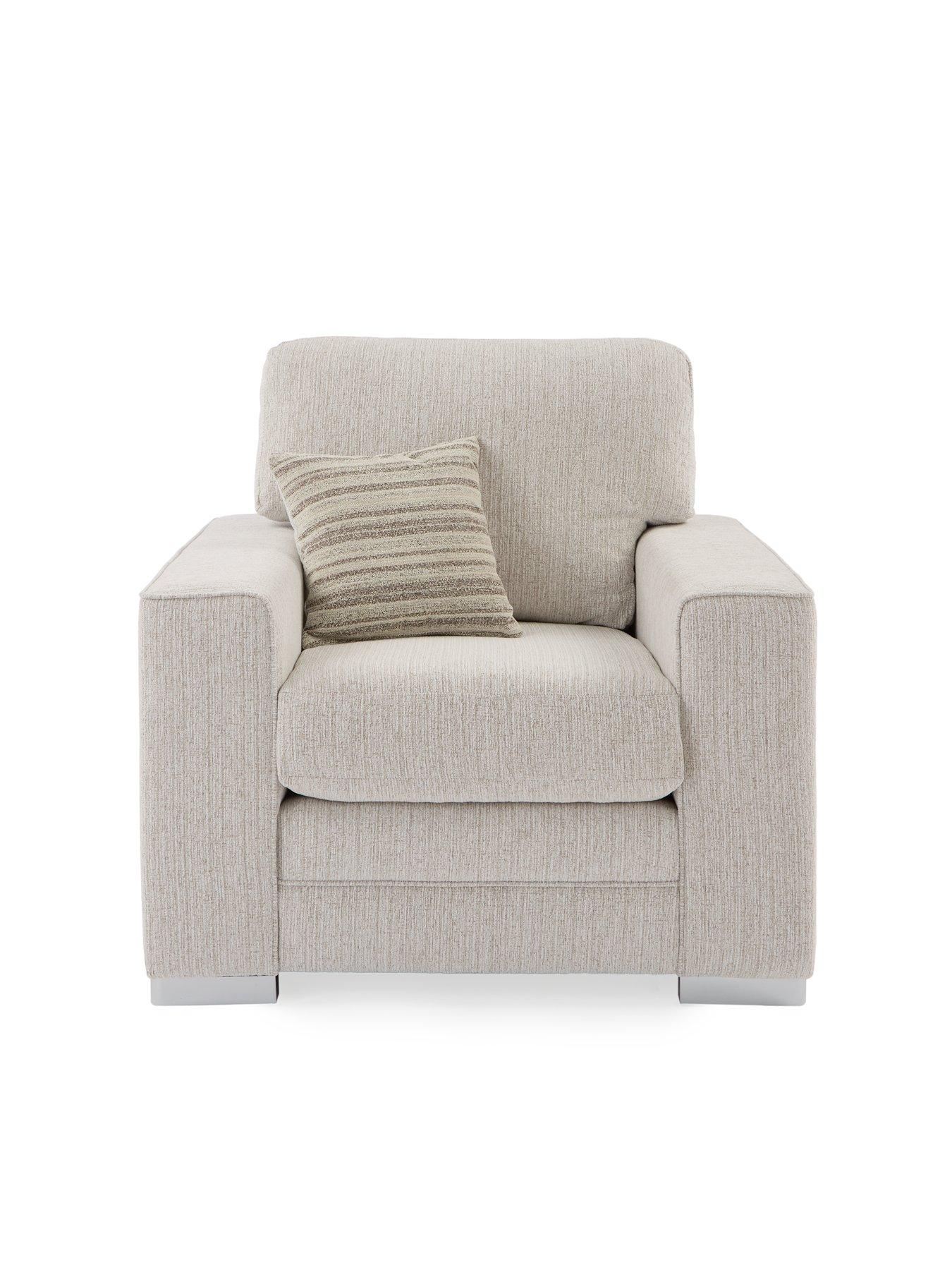 undefined Minc Fabric Armchair - Made in the UK