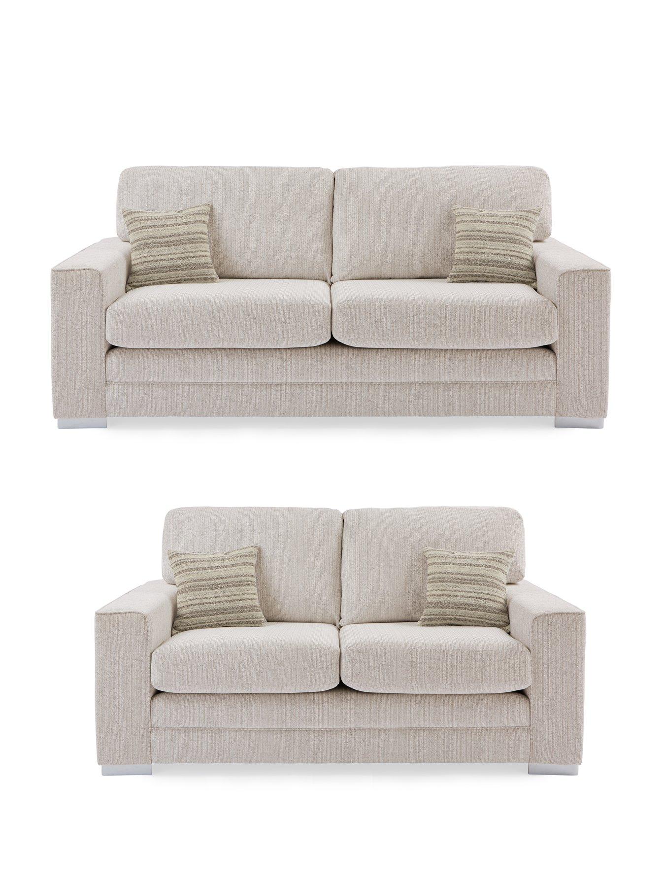 undefined Minc 3 Seater+ 2 Seater Fabric Sofa Set (Buy and SAVE!) - Made in the UK