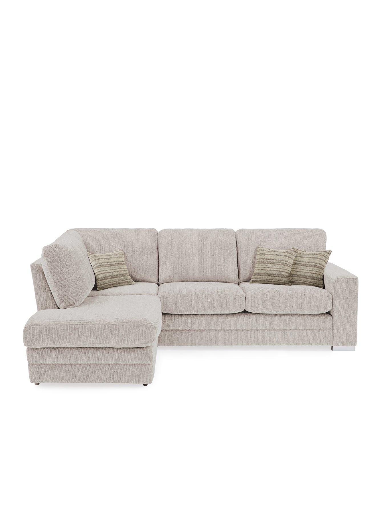 undefined Minc Fabric Left Hand Corner Chaise Sofa - Made in the UK