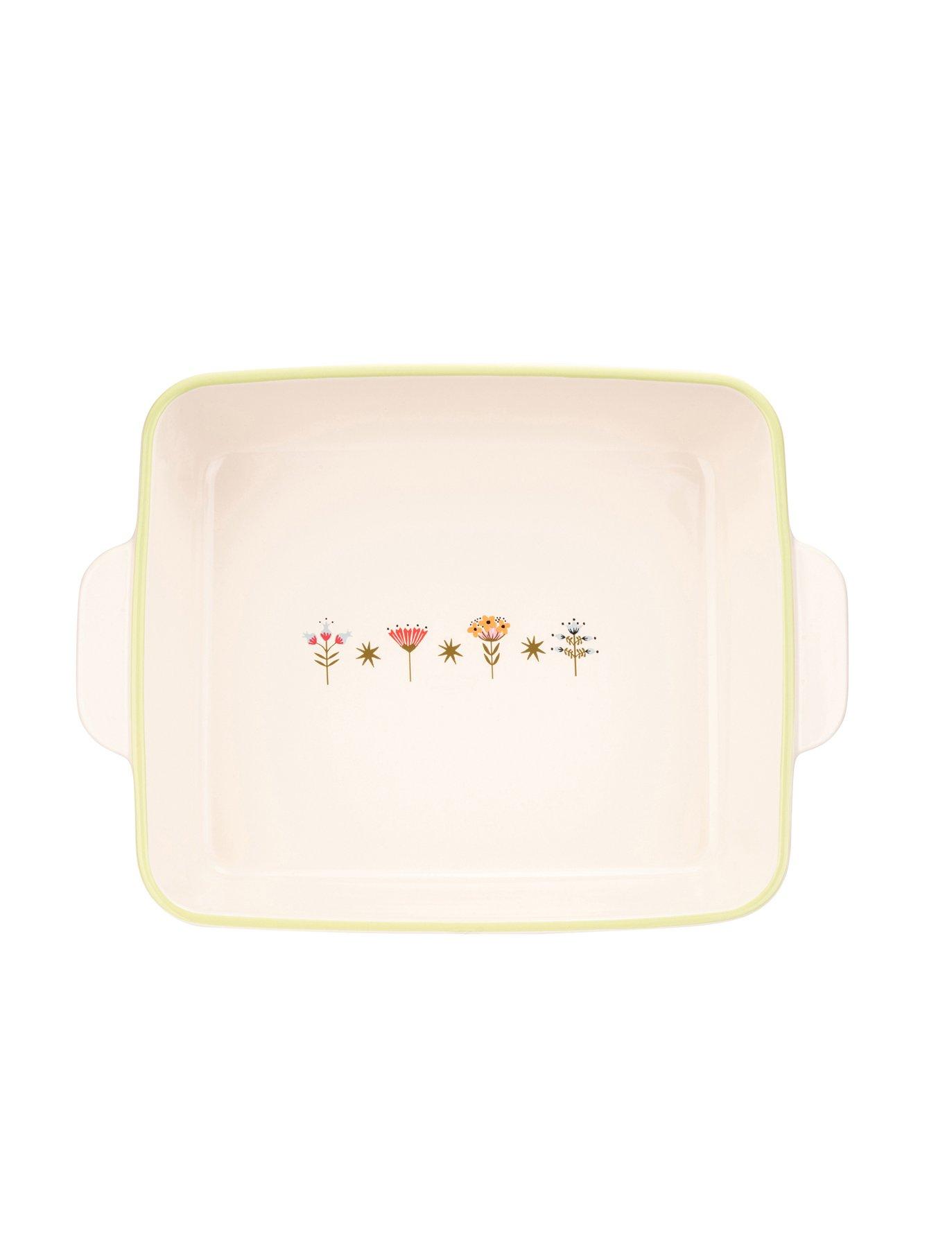 Image 4 of 4 of Cath Kidston Painted Table Ceramic Roasting Dish &ndash; 33 cm