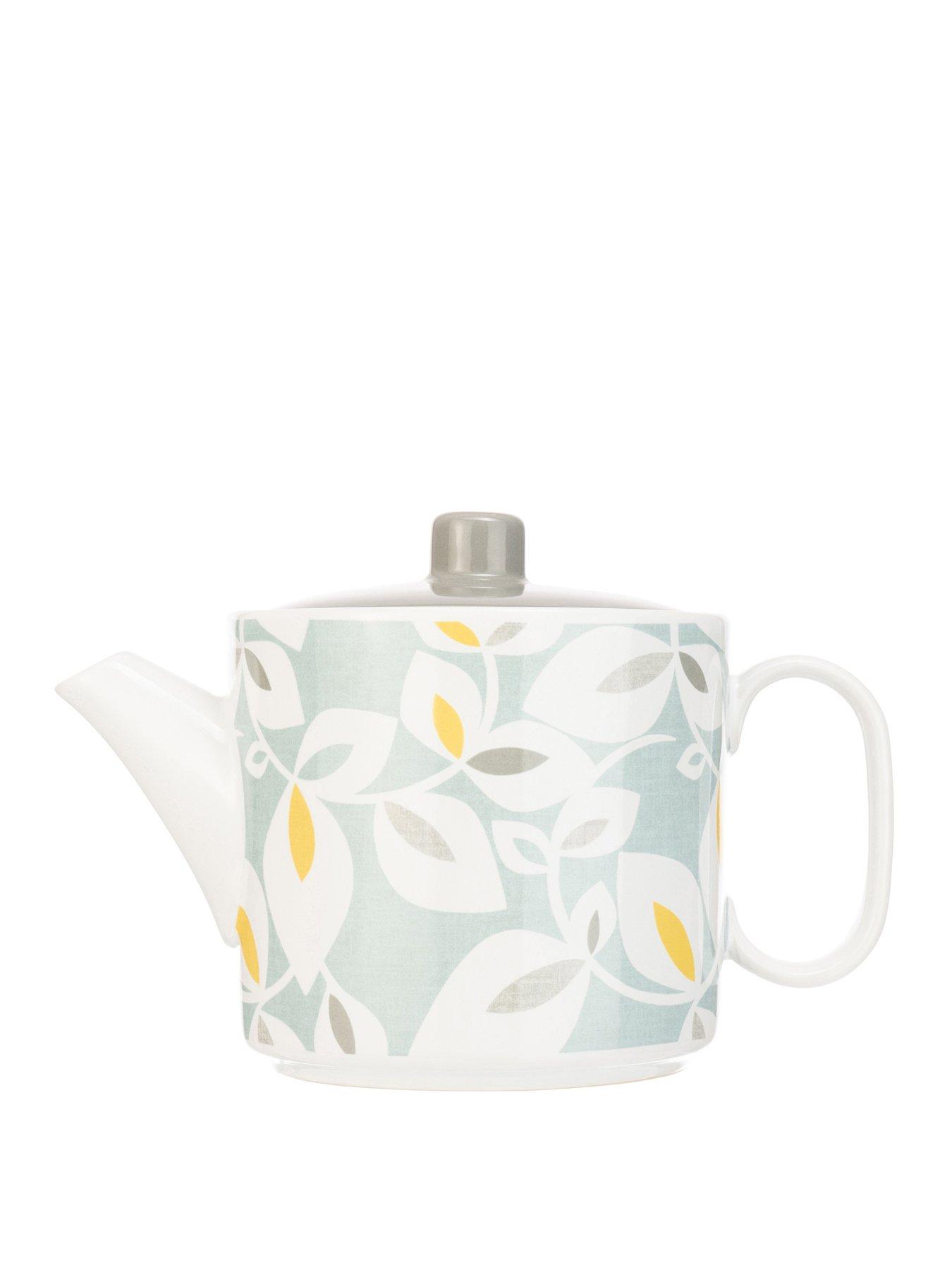 Product photograph of Catherine Lansfield Inga Teapot from very.co.uk