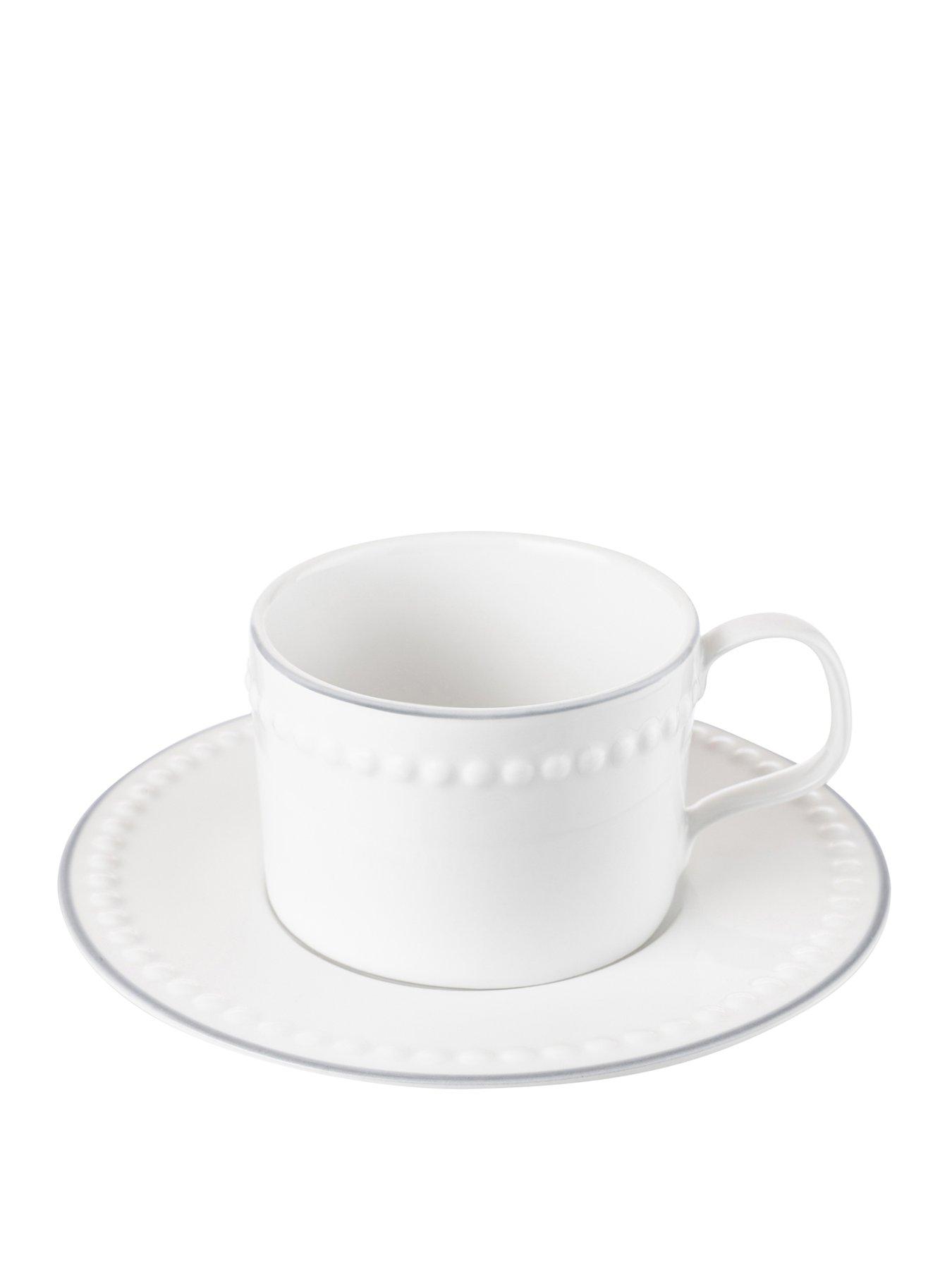 Product photograph of Mary Berry Signature Cup And Saucer Set from very.co.uk