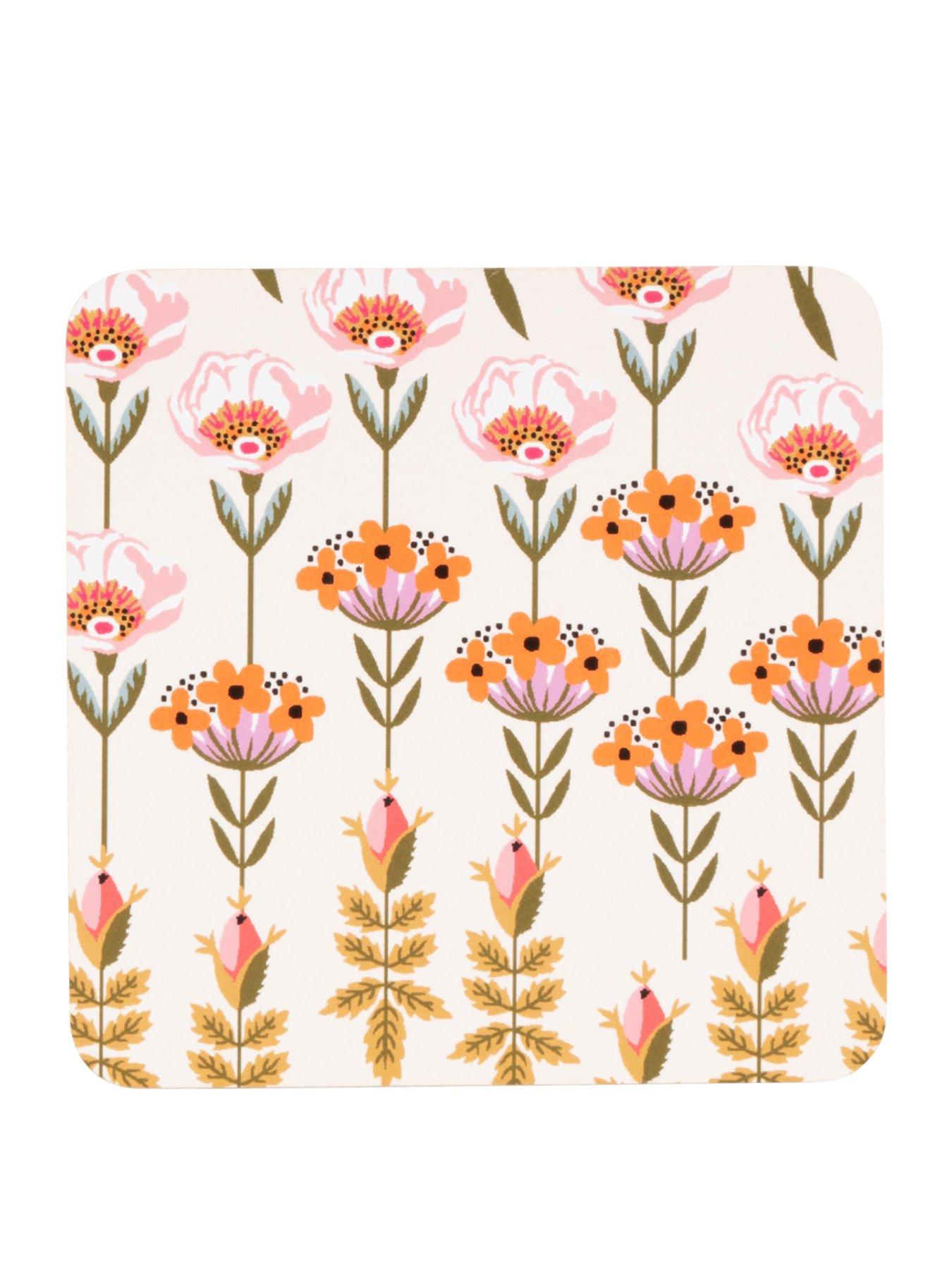 undefined Painted Table Cb Square Coasters 4pk