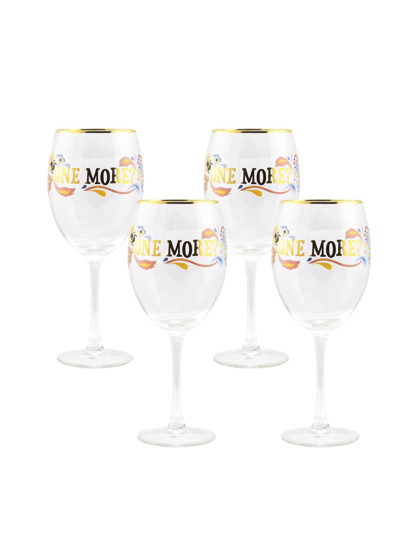 Image 3 of 4 of Yvonne Ellen Slogan Wine Glass