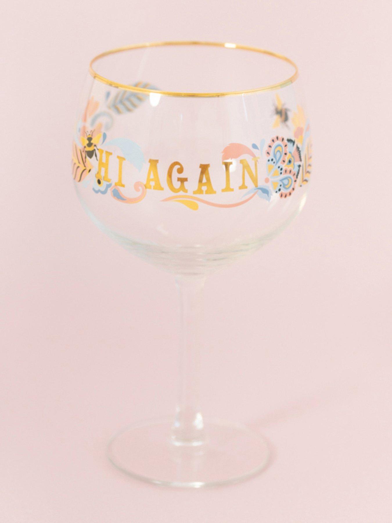 Image 1 of 3 of Yvonne Ellen Slogan Gin Glass