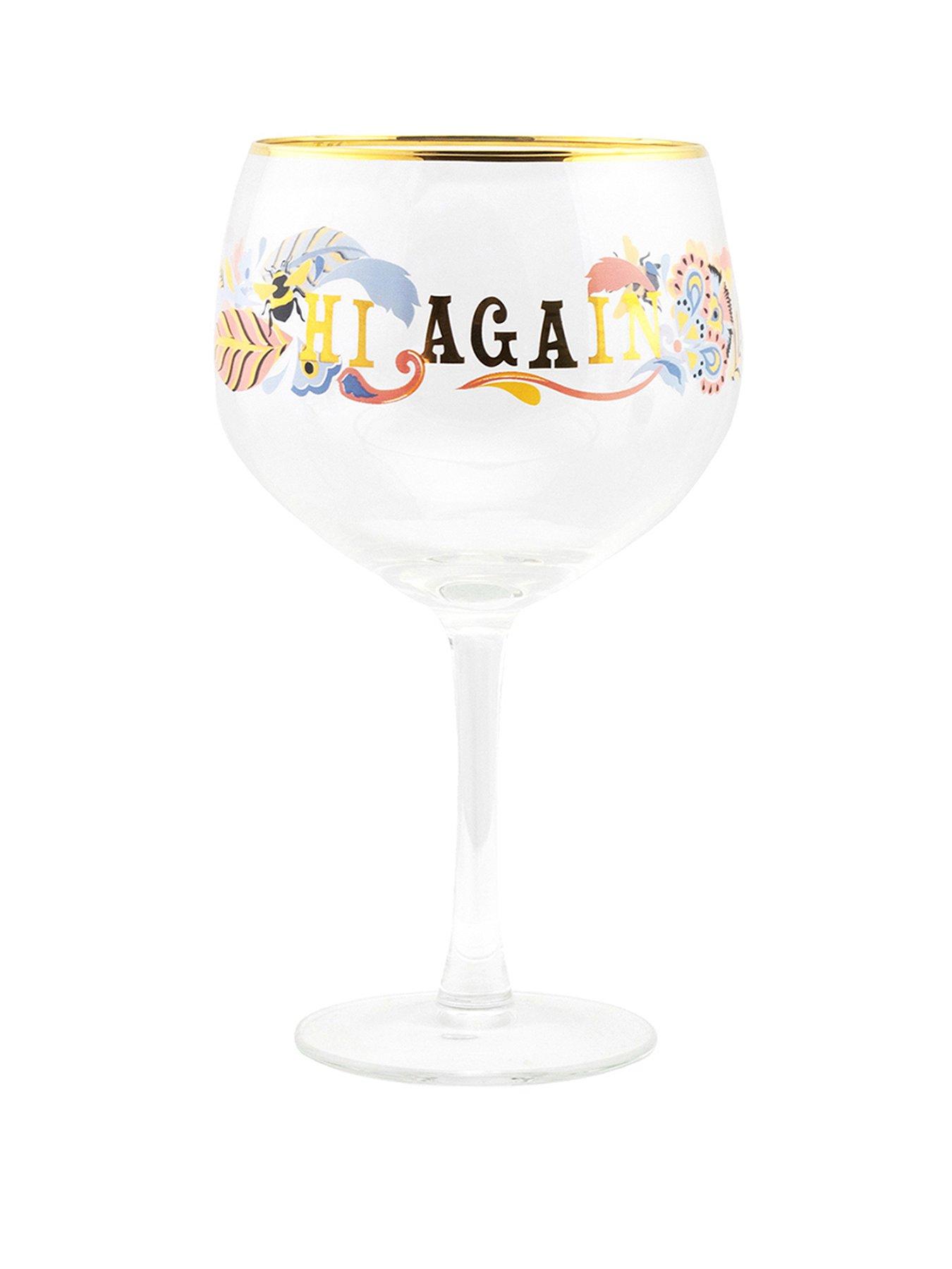 Image 2 of 3 of Yvonne Ellen Slogan Gin Glass