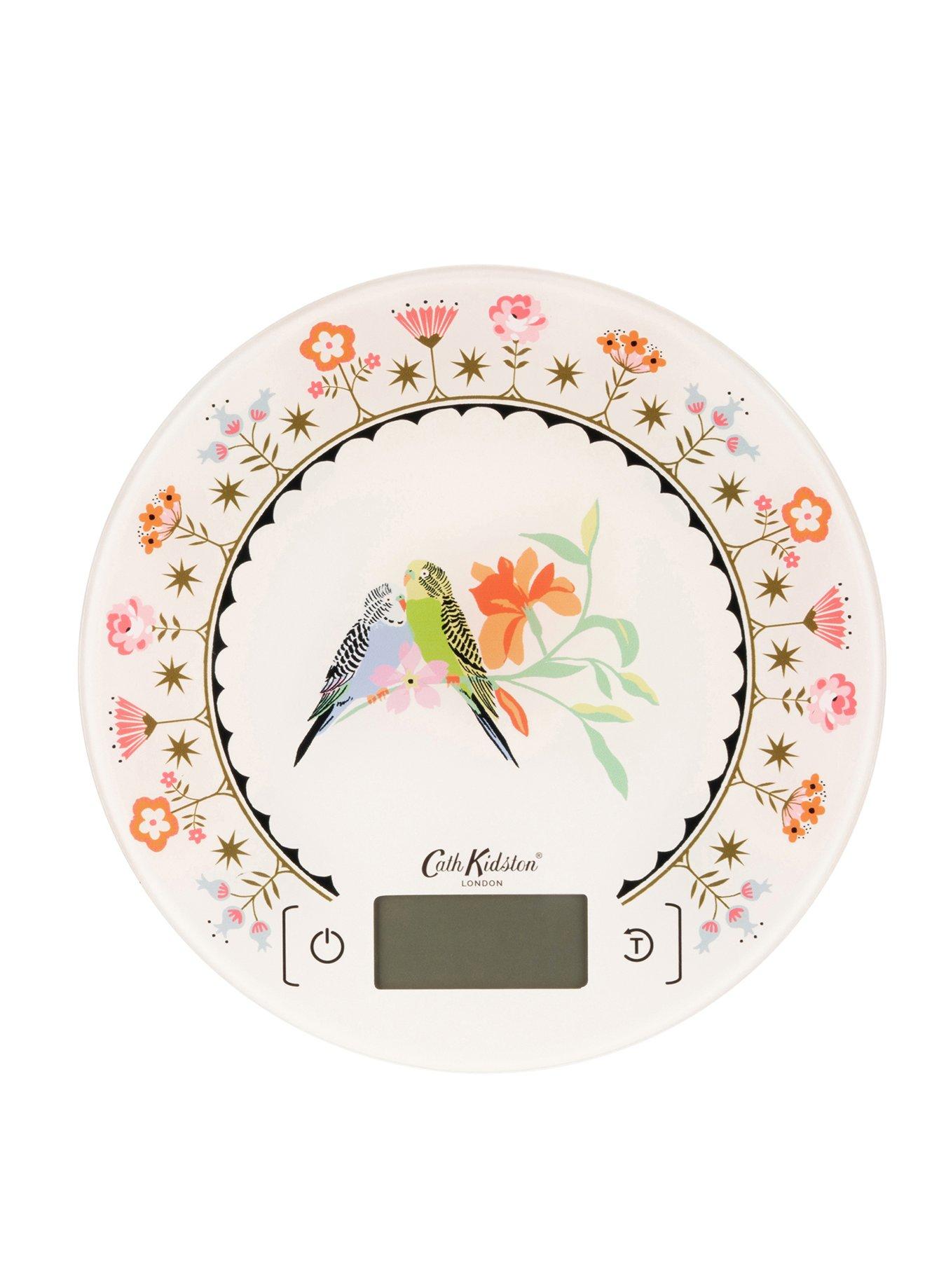 Product photograph of Cath Kidston Painted Table Electronic Kitchen Scales from very.co.uk
