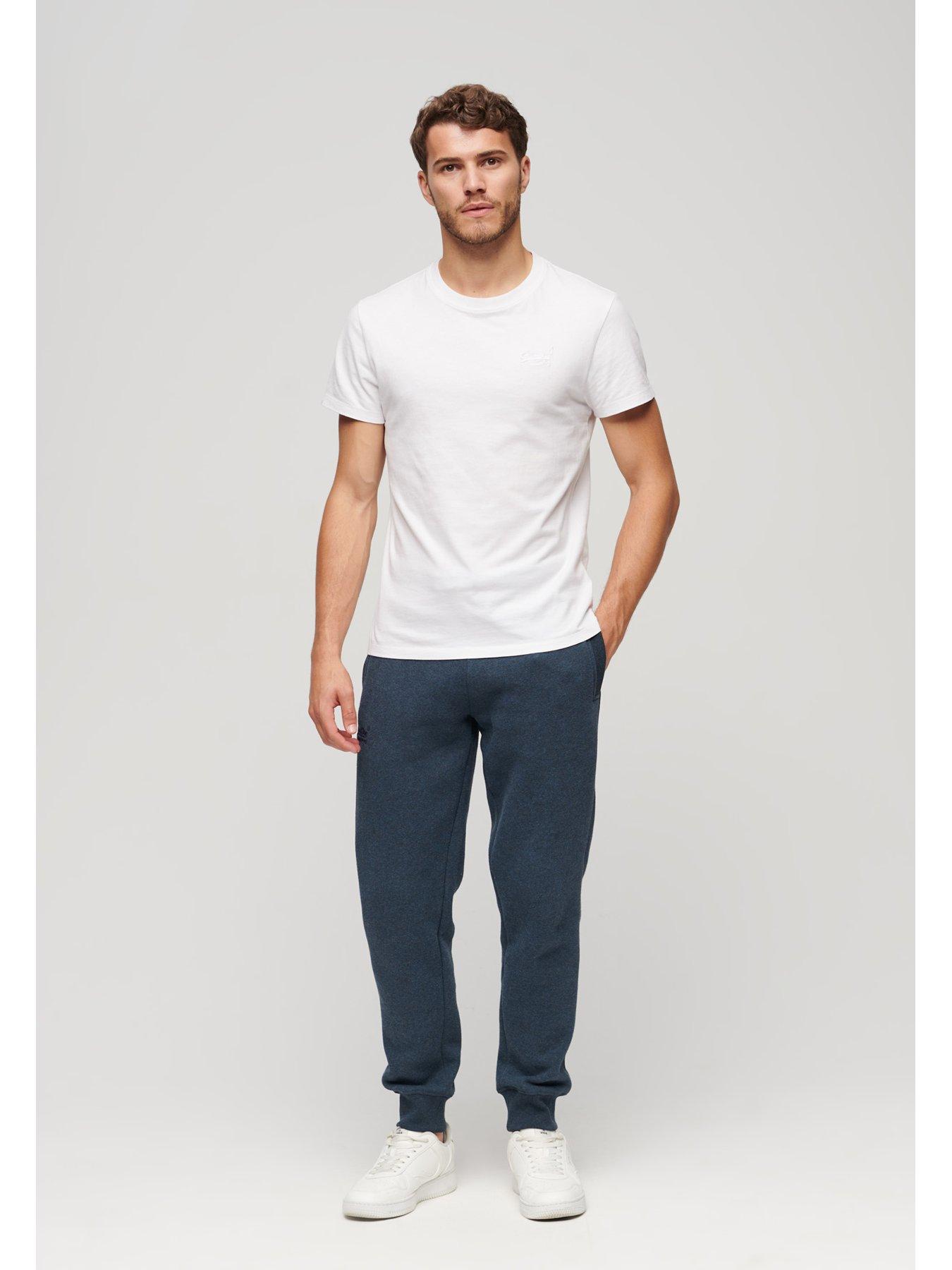 Superdry navy joggers hot sale