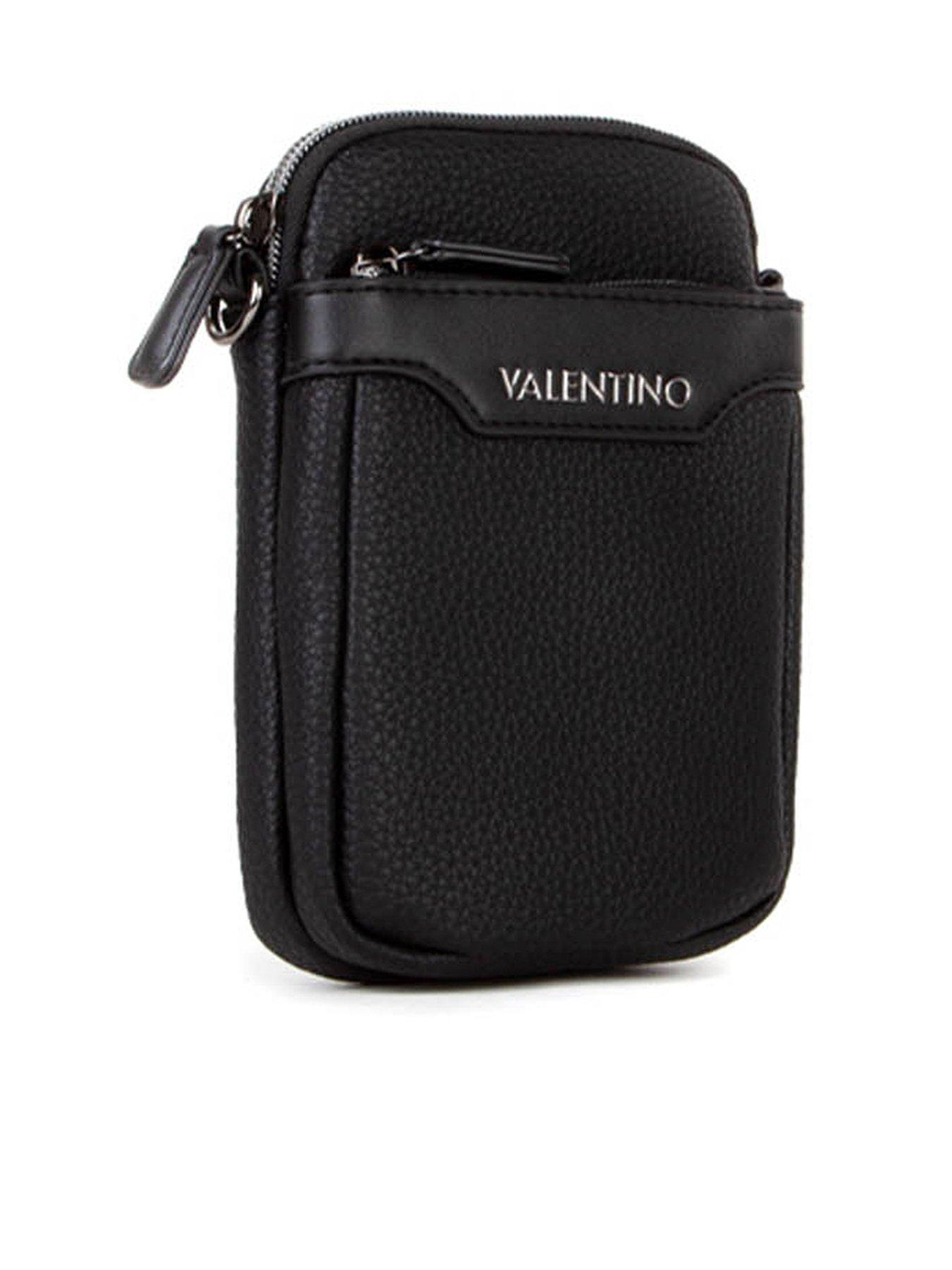 Valentino Efeo Crossbody Bag – Schwarze Umhängetasche, 20x24x6 Cm, Mit Reißverschluss