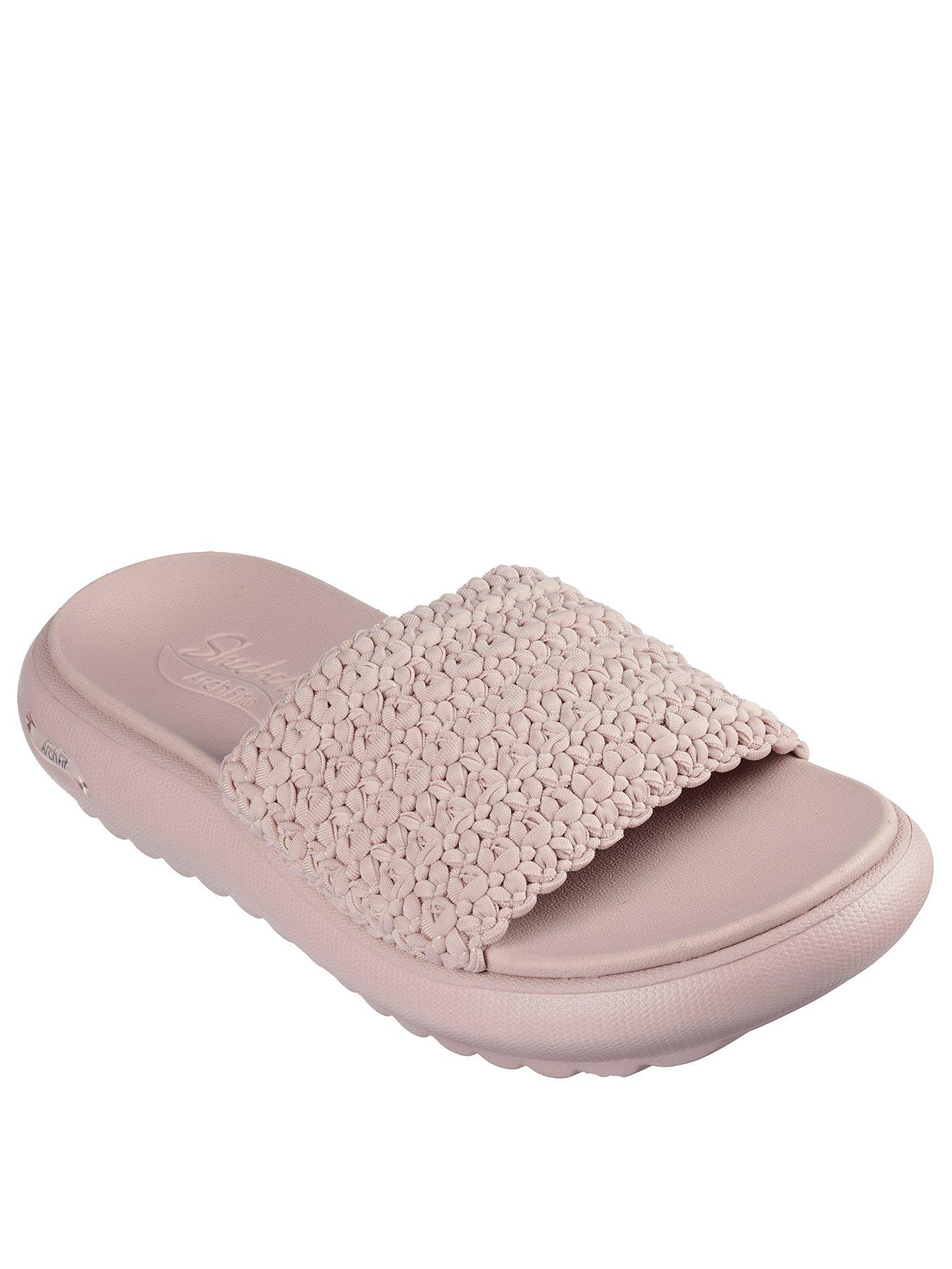 Blush pink sliders hotsell