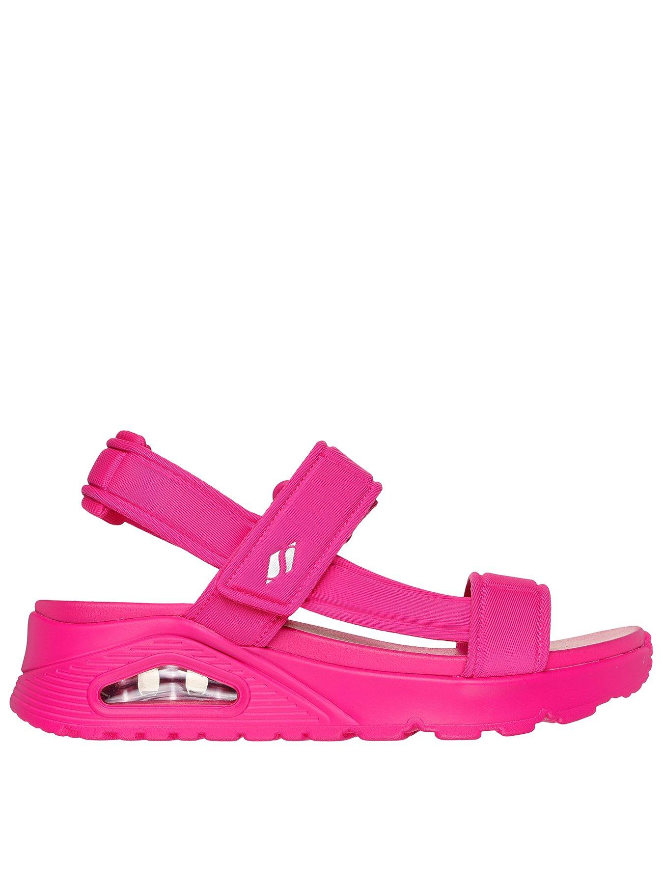 Uno Fun Stand Trekker Sandals Hot Pink