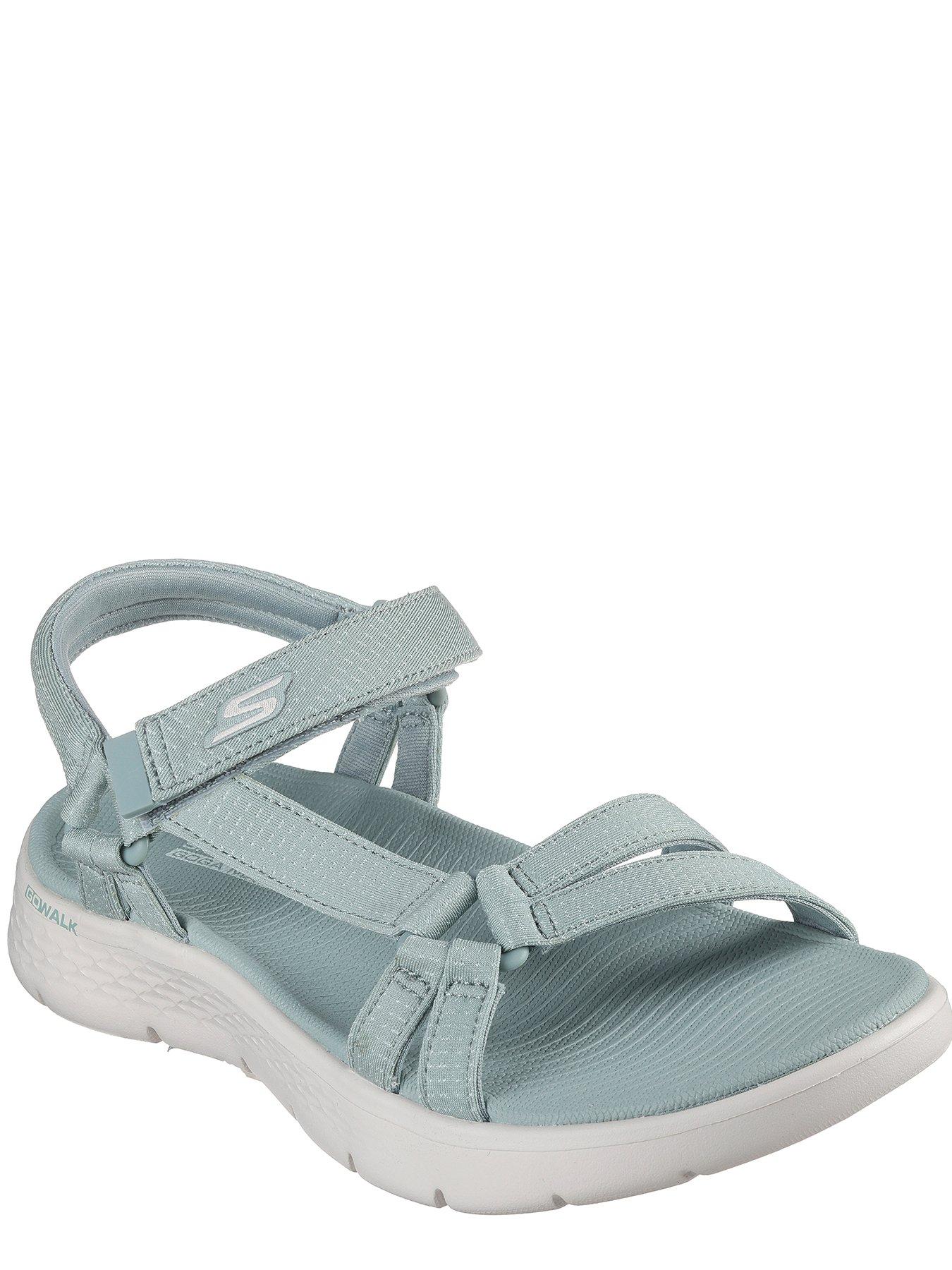 Skechers go walk sales move quarter strap sandals