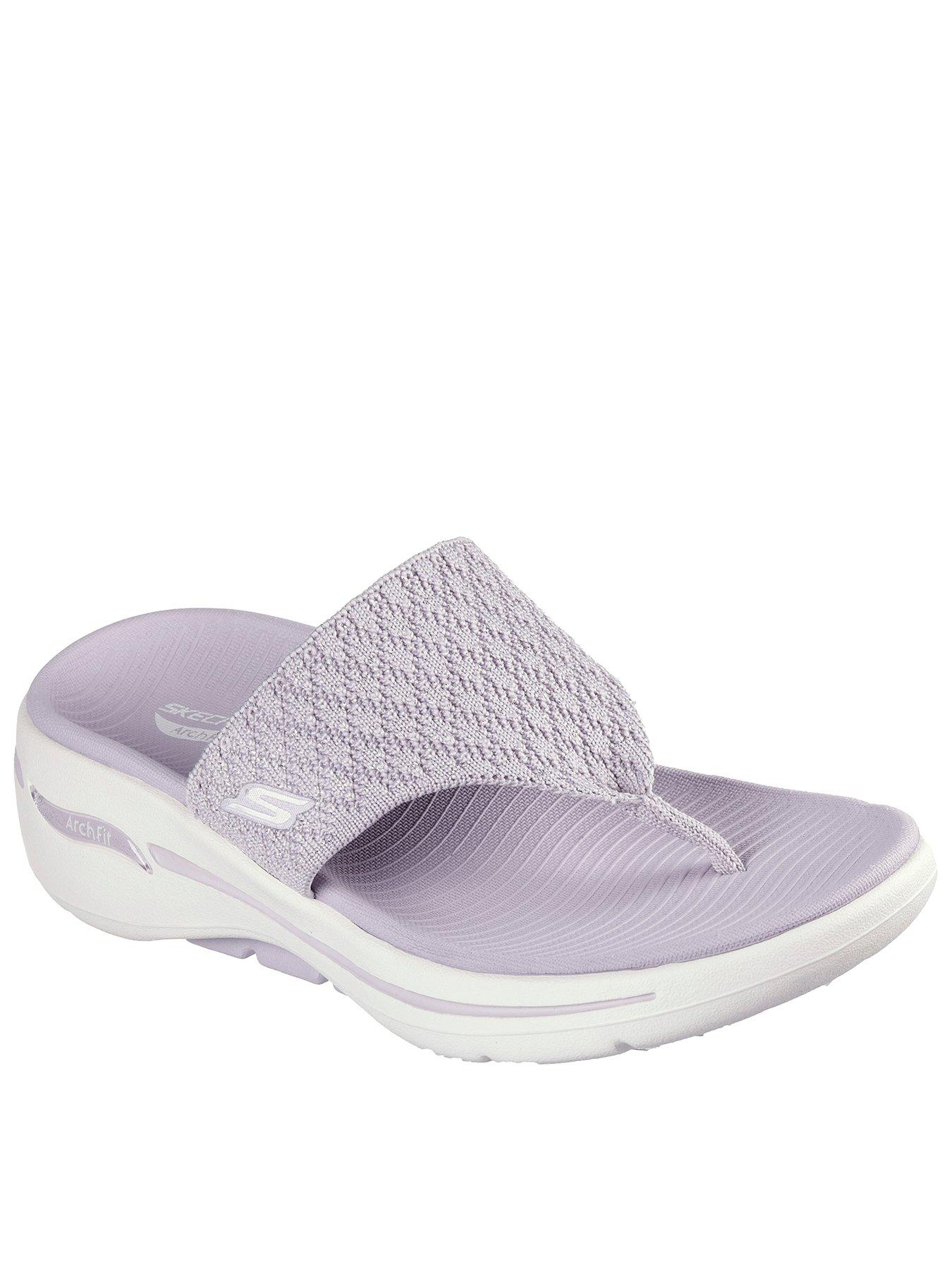 Sketchers knit hot sale mule