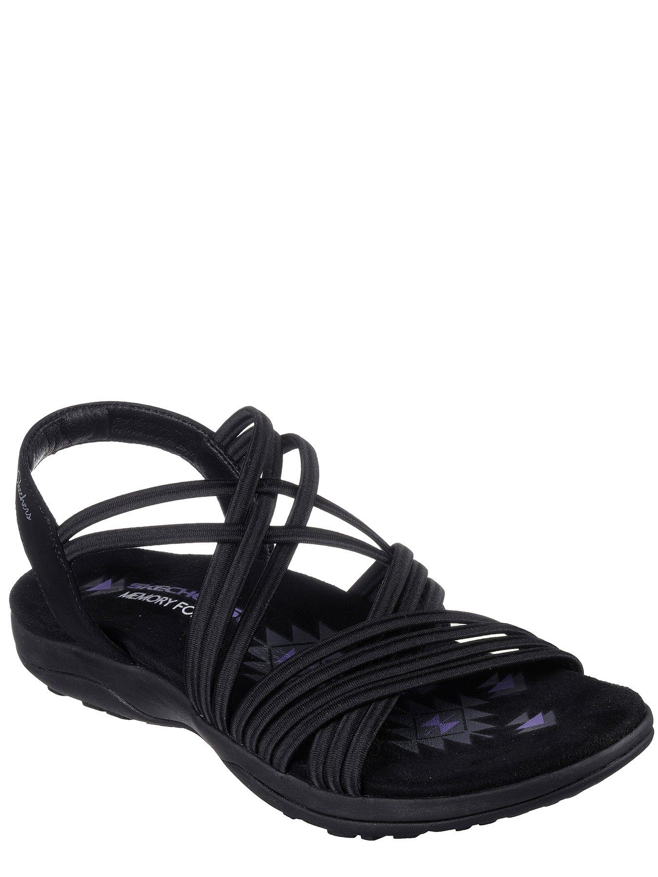 Skechers memory foam sandals womens on sale