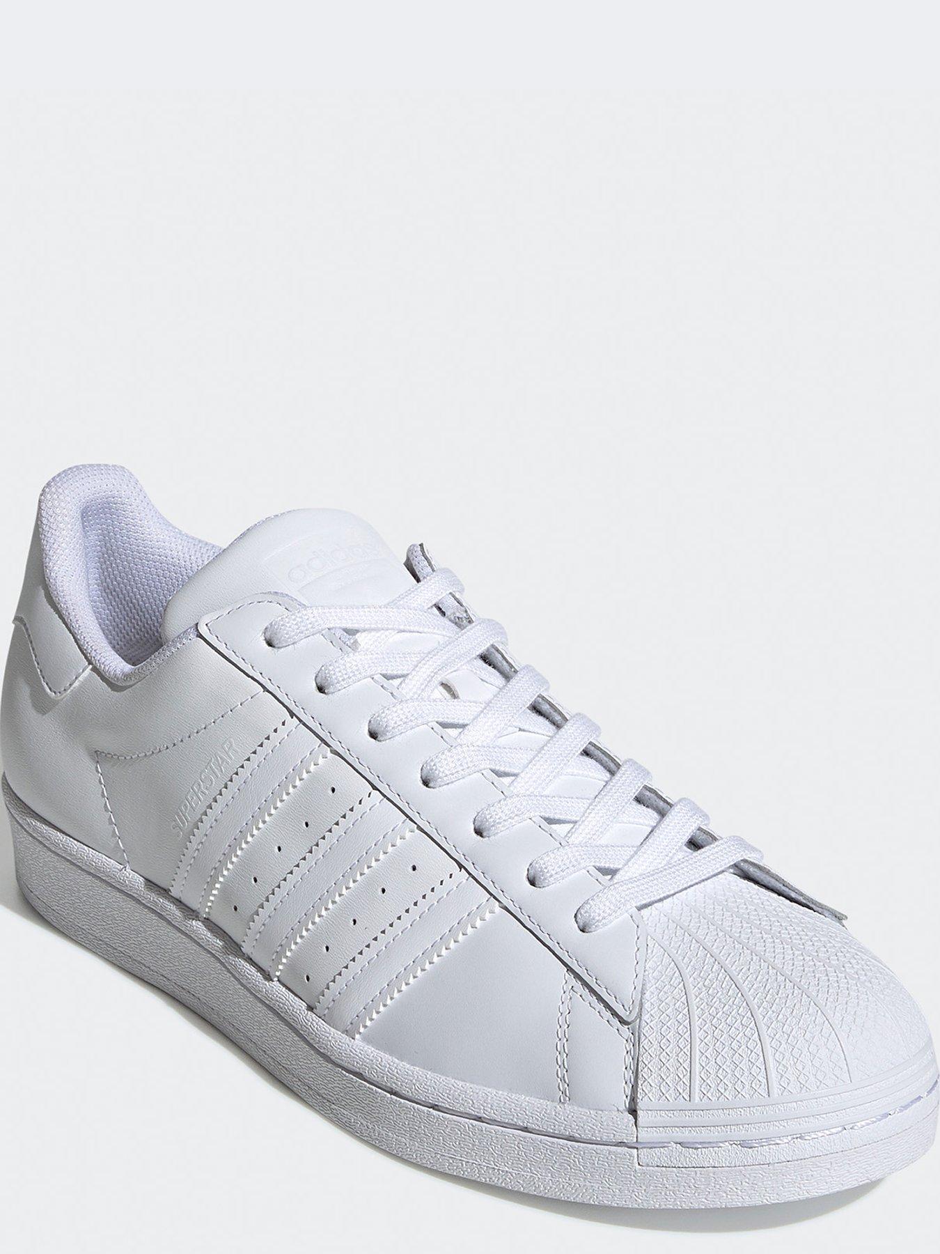 Mens white adidas deals originals trainers