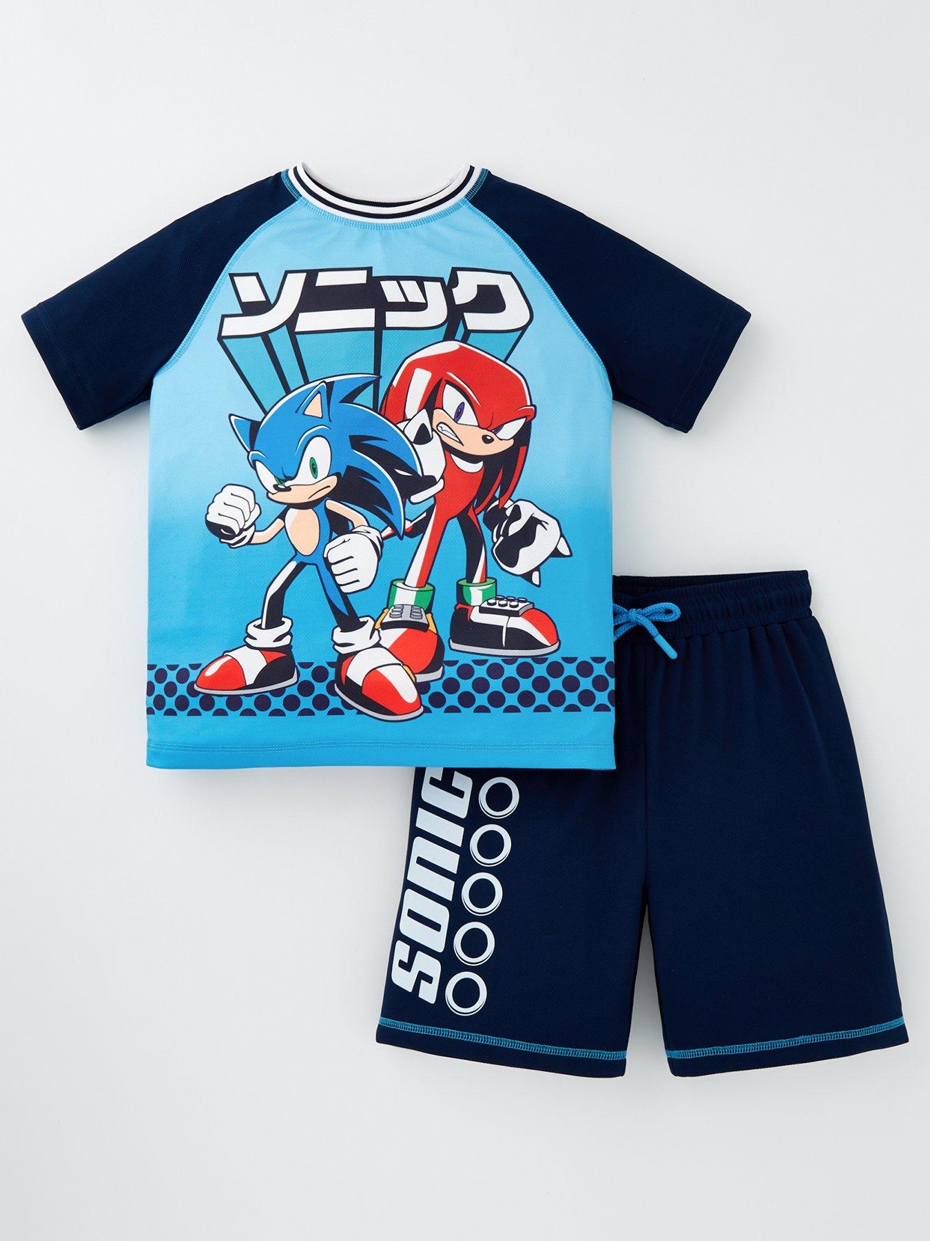 sonic-the-hedgehog-2-piece-football-t-shirt-and-short-set