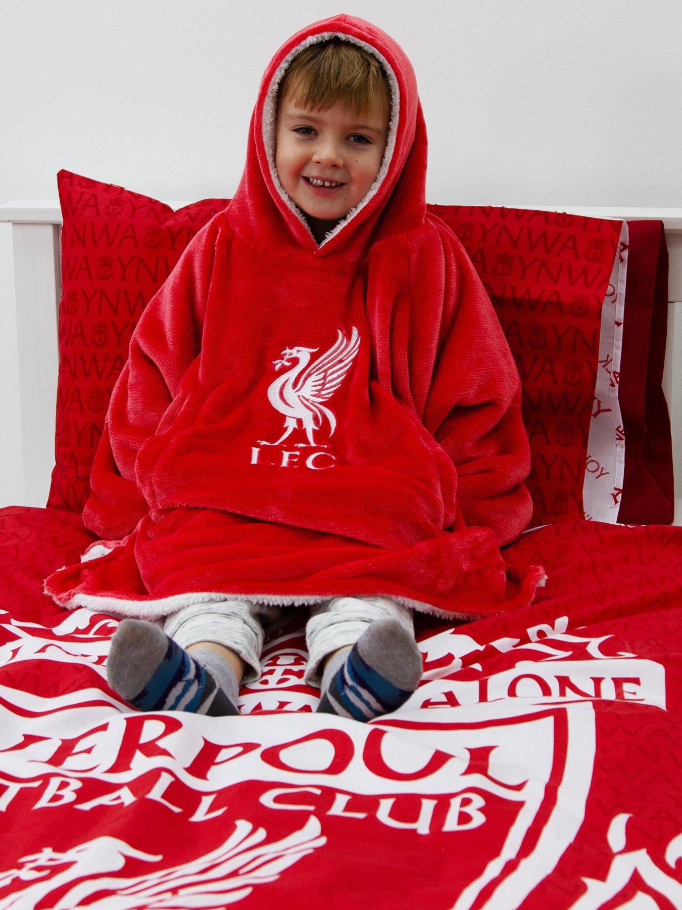 Liverpool FC LFC Wearable Fleece Hoodie