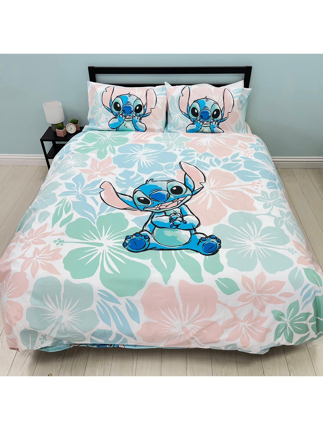 Disney Lilo & Stitch Floral Garden Duvet Cover Set | Very.co.uk