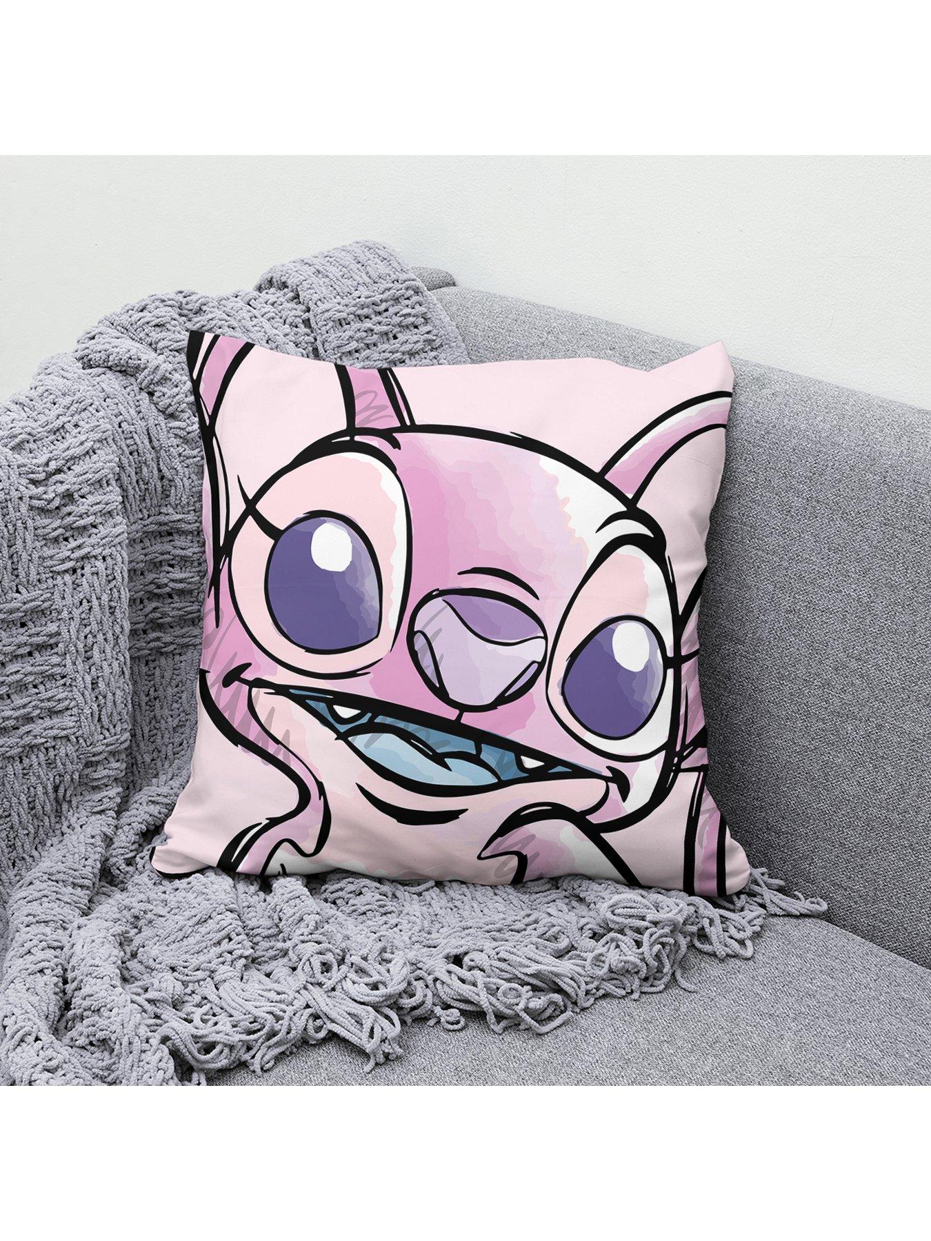 Image 3 of 7 of Disney Lilo &amp; Stitch&nbsp;Floral Garden Square Cushion