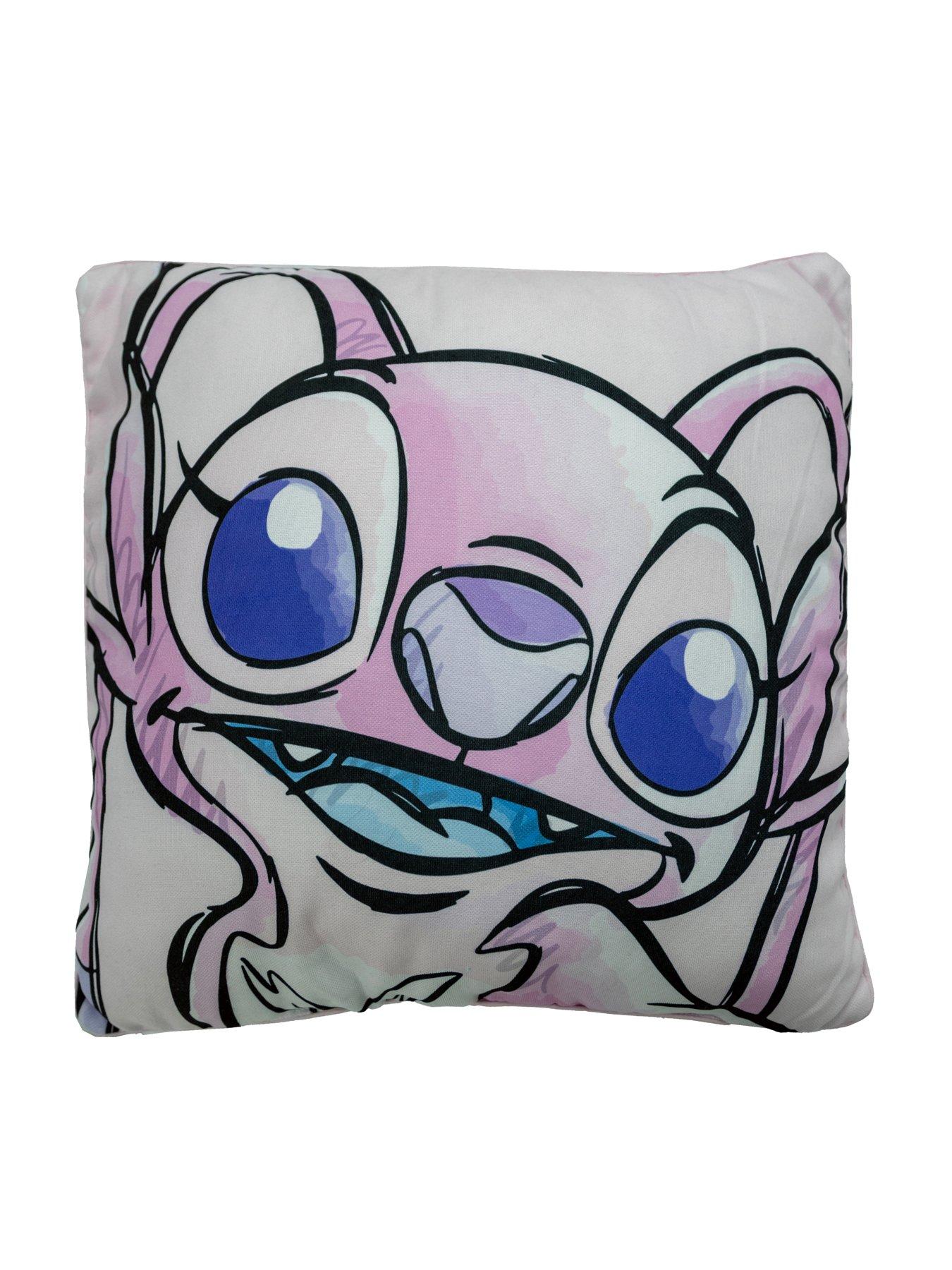Image 5 of 7 of Disney Lilo &amp; Stitch&nbsp;Floral Garden Square Cushion