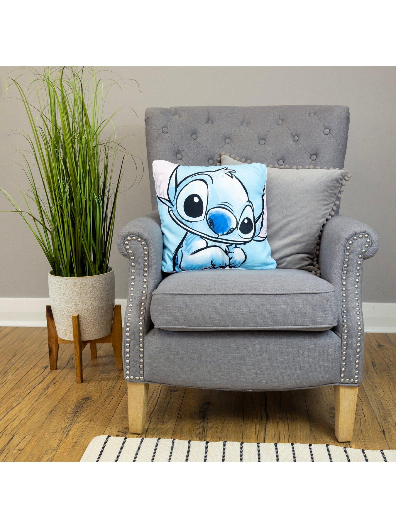 Image 6 of 7 of Disney Lilo &amp; Stitch&nbsp;Floral Garden Square Cushion