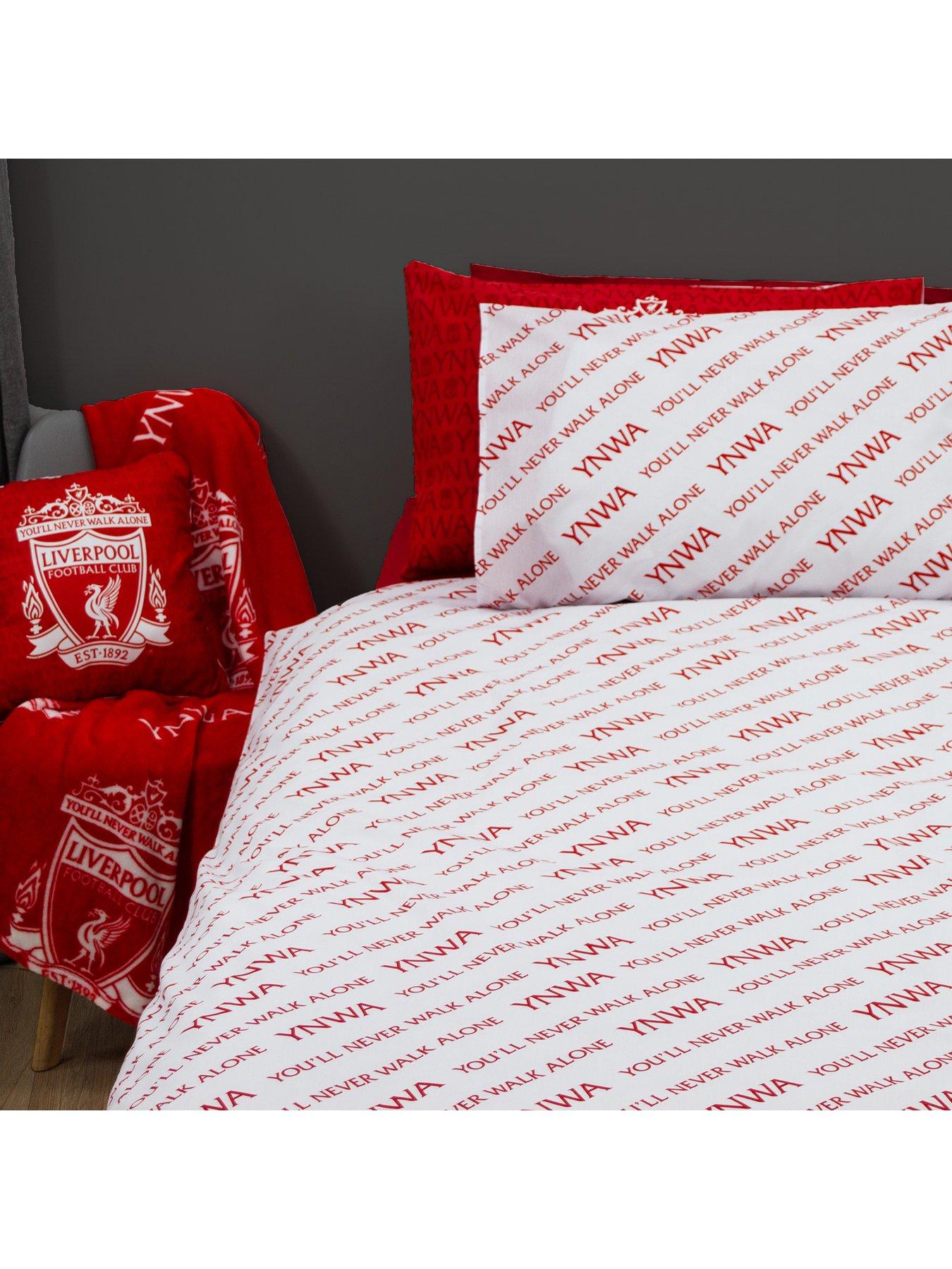 Liverpool FC Panel Duvet Cover Set | Very.co.uk