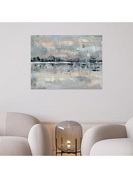Product photograph of The Art Group Distant Reflections Canvas Art Print from very.co.uk