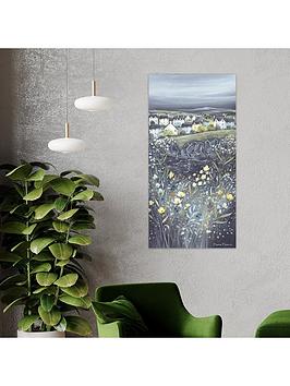 Product photograph of The Art Group Chalkboard Hills I By Diane Demirci Canvas Art Print from very.co.uk