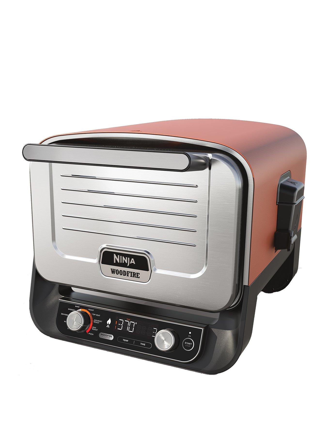 NINJA Woodfire Outdoor Oven, Artisan Pizza Maker and BBQ Smoker - OO101UK