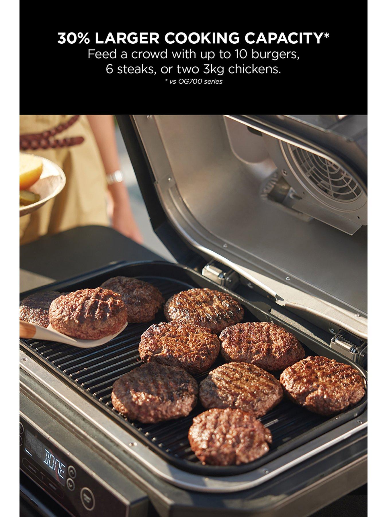Image 3 of 7 of NINJA Woodfire XL Electric BBQ Grill &amp; Smoker - OG850UK