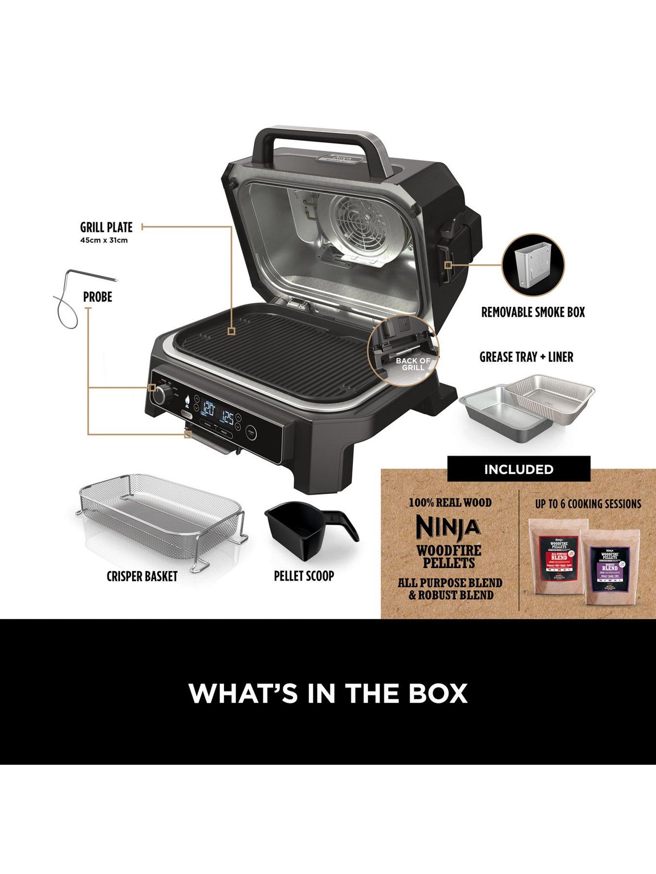 Image 7 of 7 of NINJA Woodfire XL Electric BBQ Grill &amp; Smoker - OG850UK