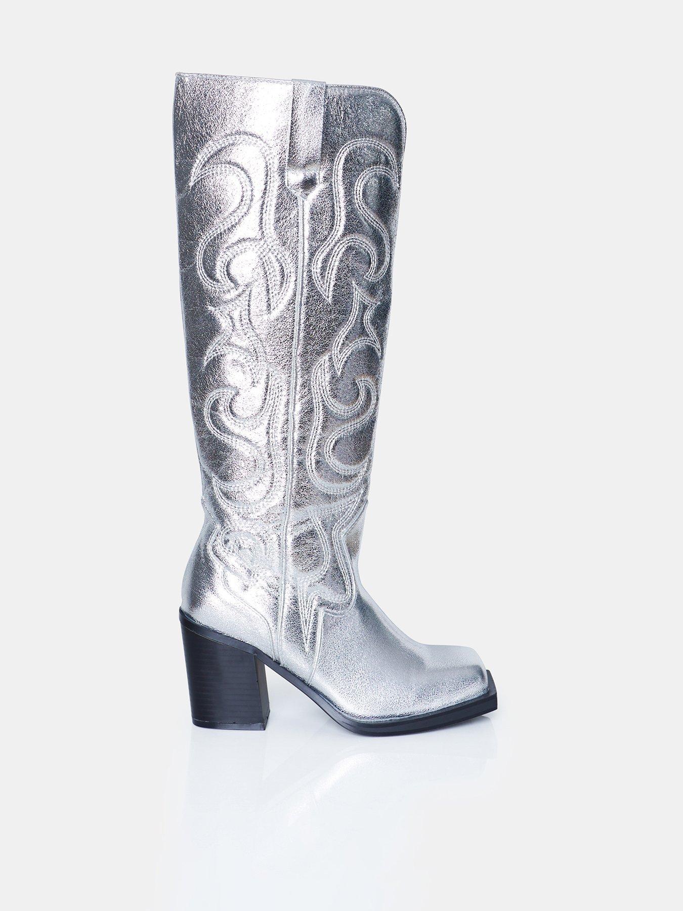 public-desire-austine-knee-high-boot-silver