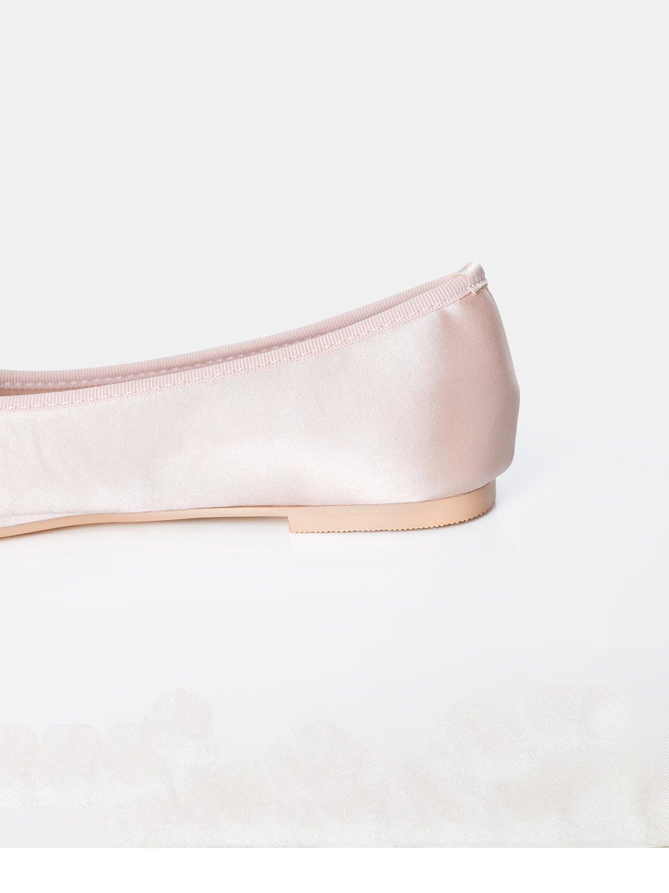 Public Desire Wide Fit Alexa Ballerina - Pink | Very.co.uk