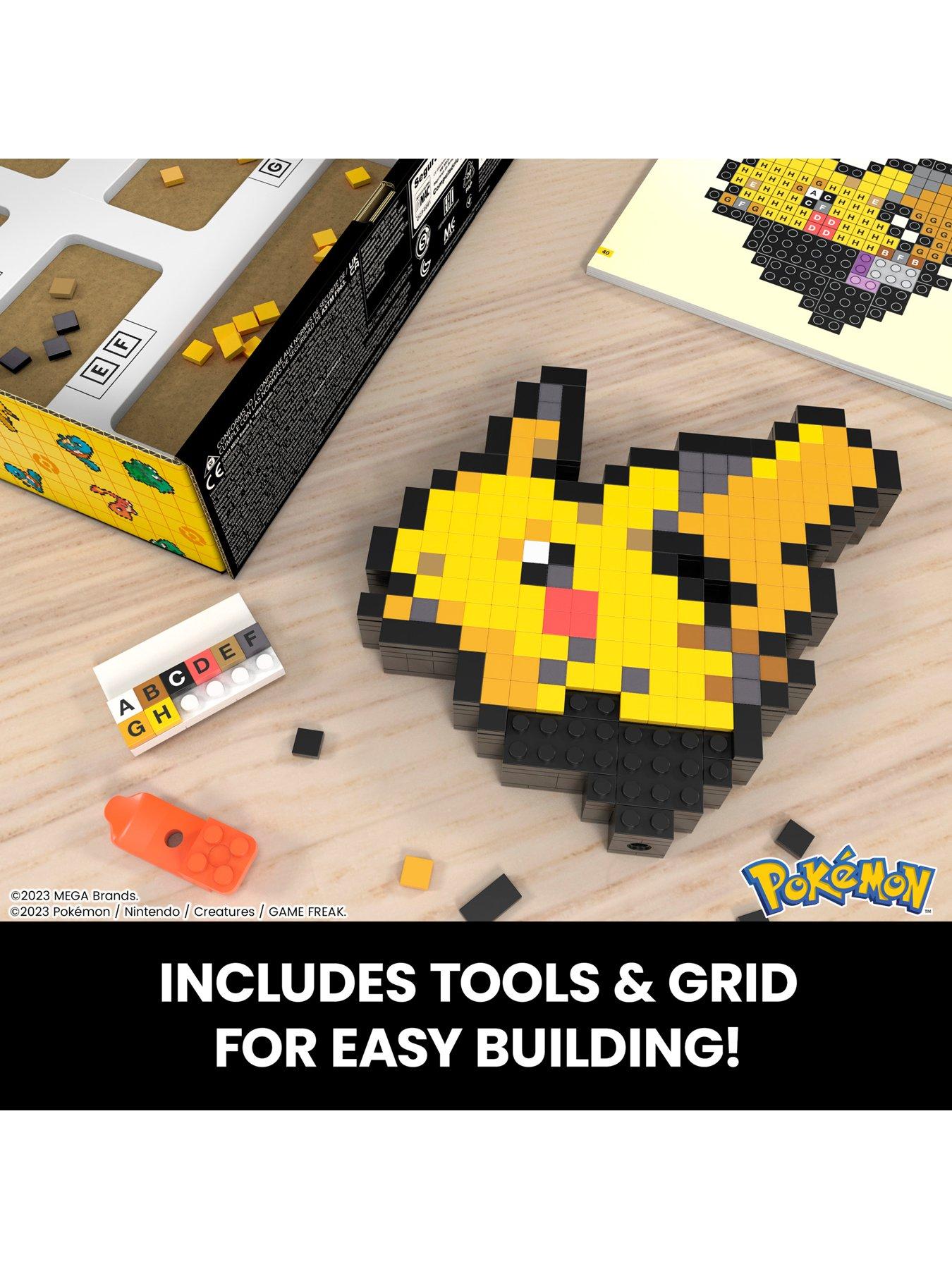 Mega Construx Pokemon Construction Set - Build and Show Pikachu
