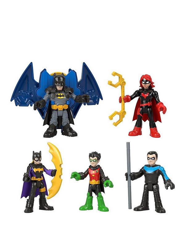 Image 1 of 7 of Imaginext DC Super Friends Batman Family Figure Multipack