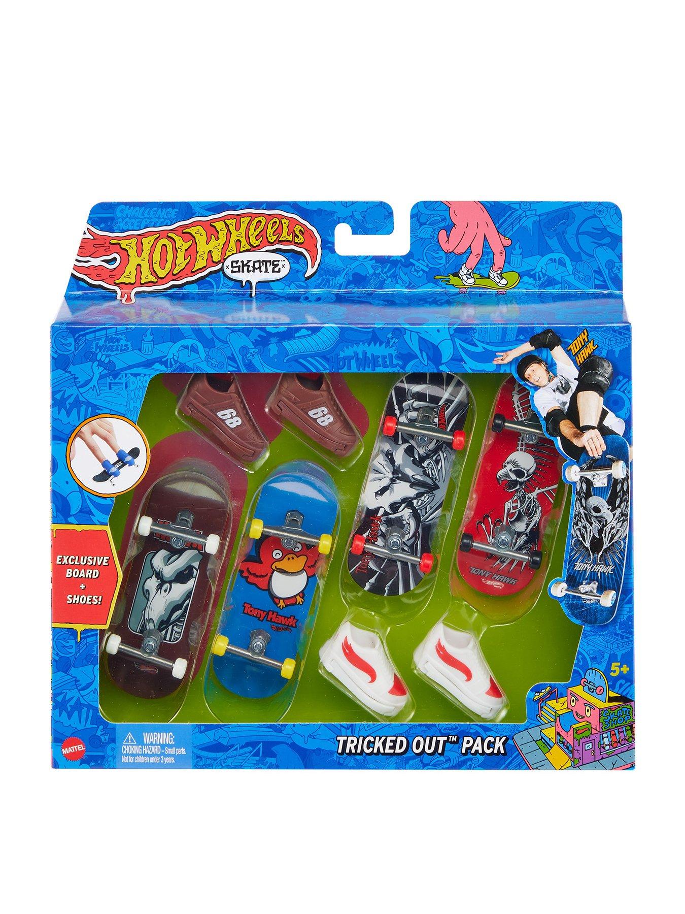 Hot Wheels Skate 4-Pack Fingerboard Assortment